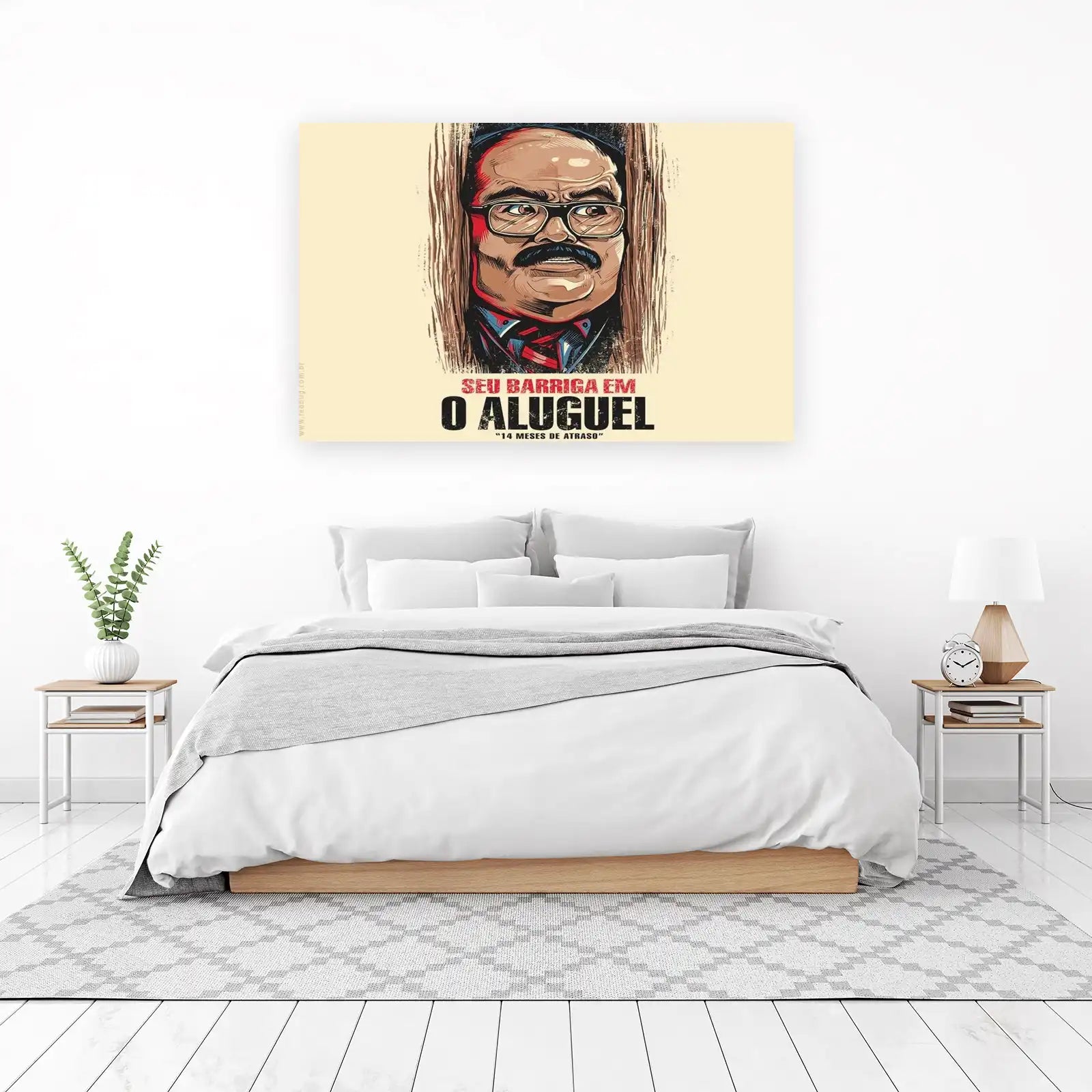 Seu Barriga Rent Due Wall Art
