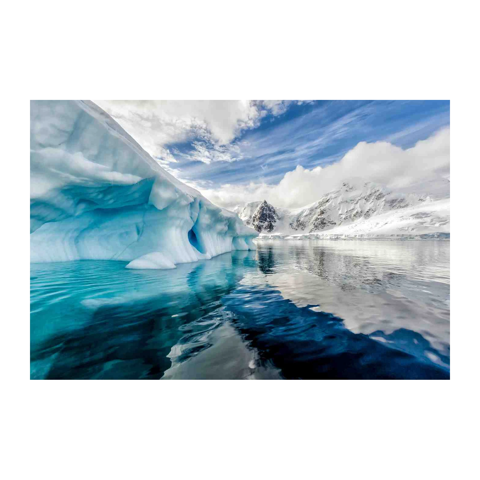 Stunning Iceberg & Ocean Landscape Wall Art