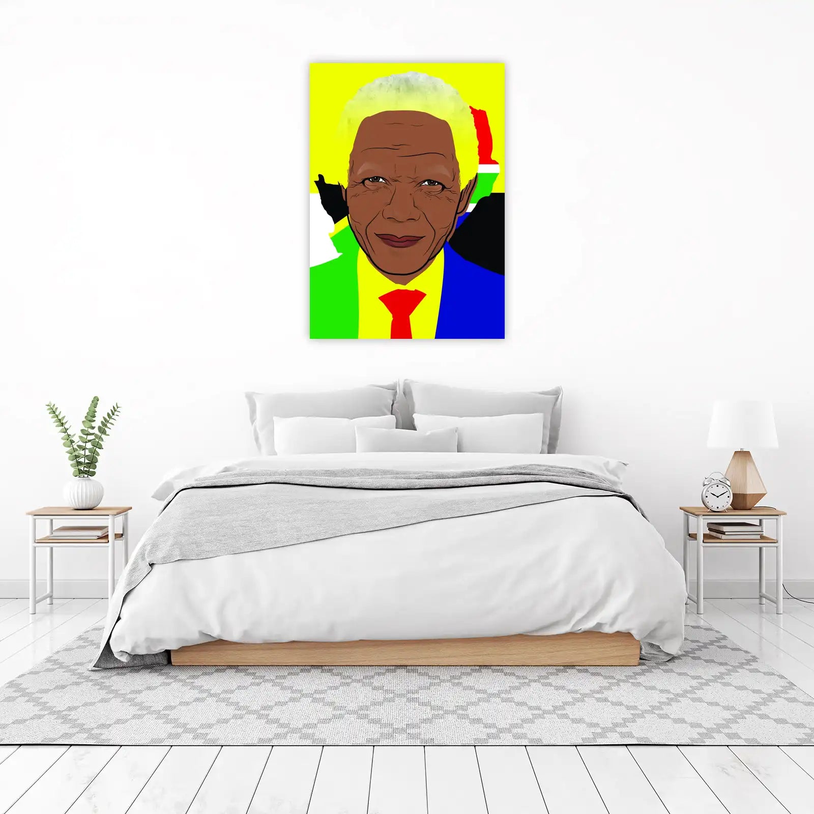 Nelson Mandela Pop Art Wall Art