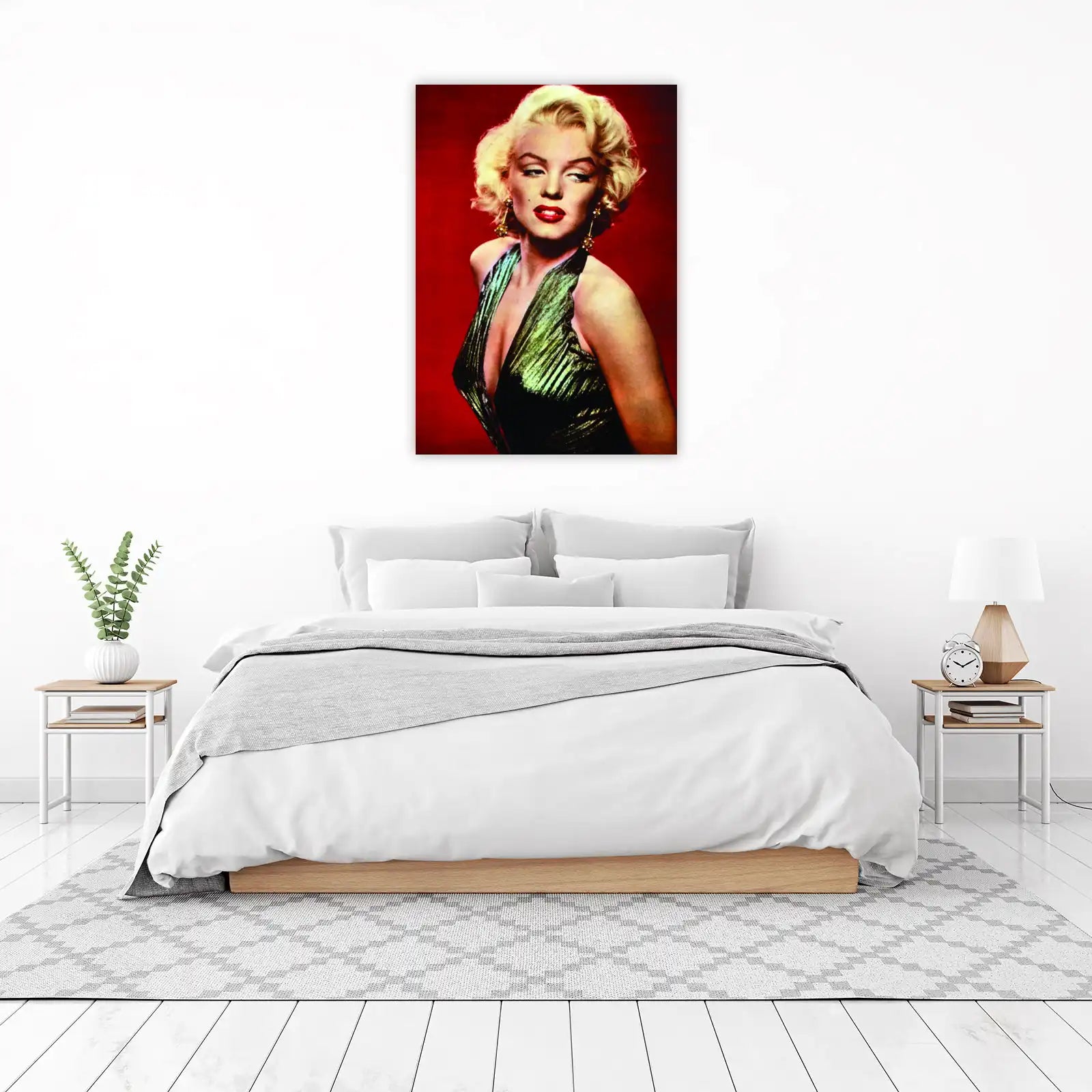 Marilyn Monroe Glamour Portrait Wall Art