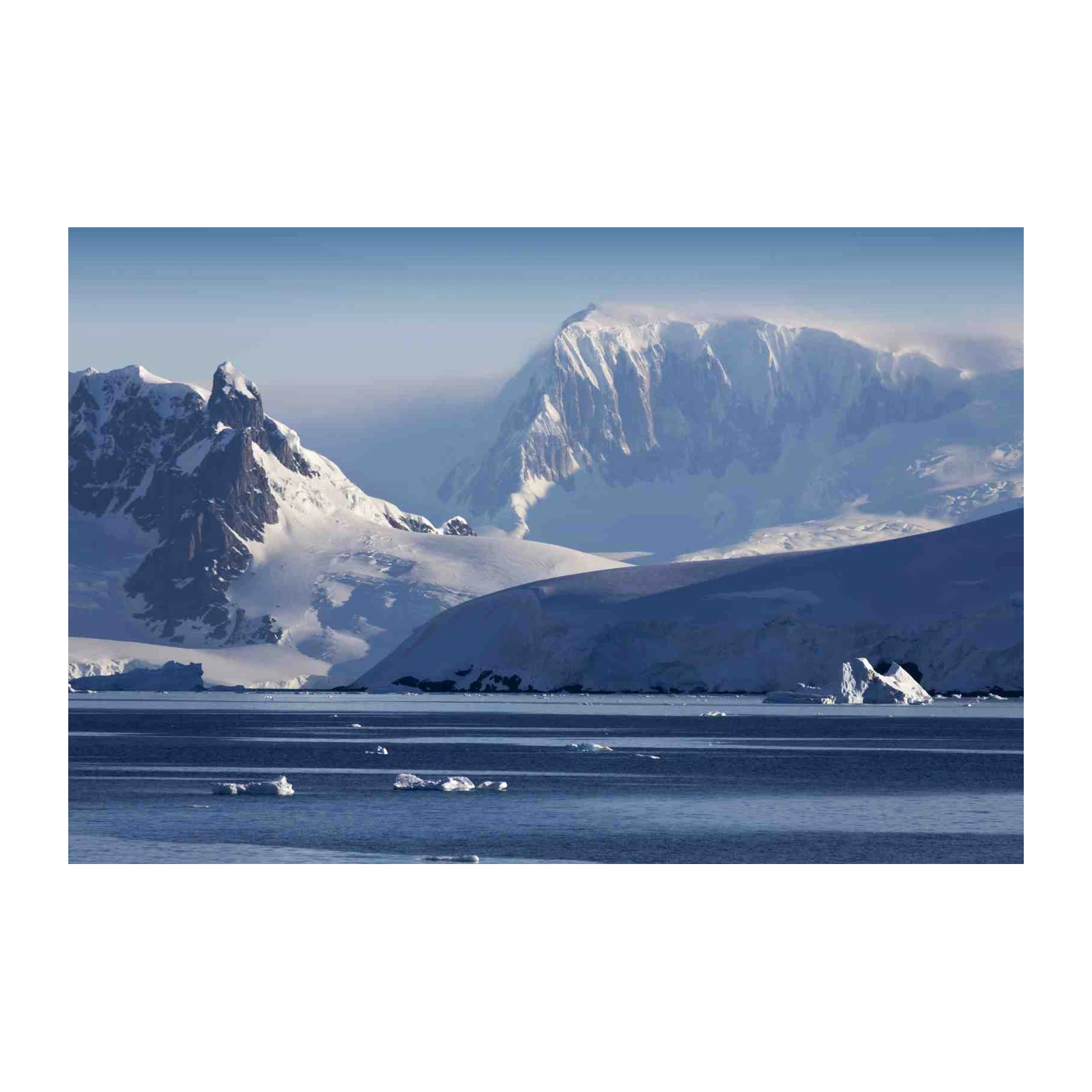 Majestic Antarctic Peaks Wall Art