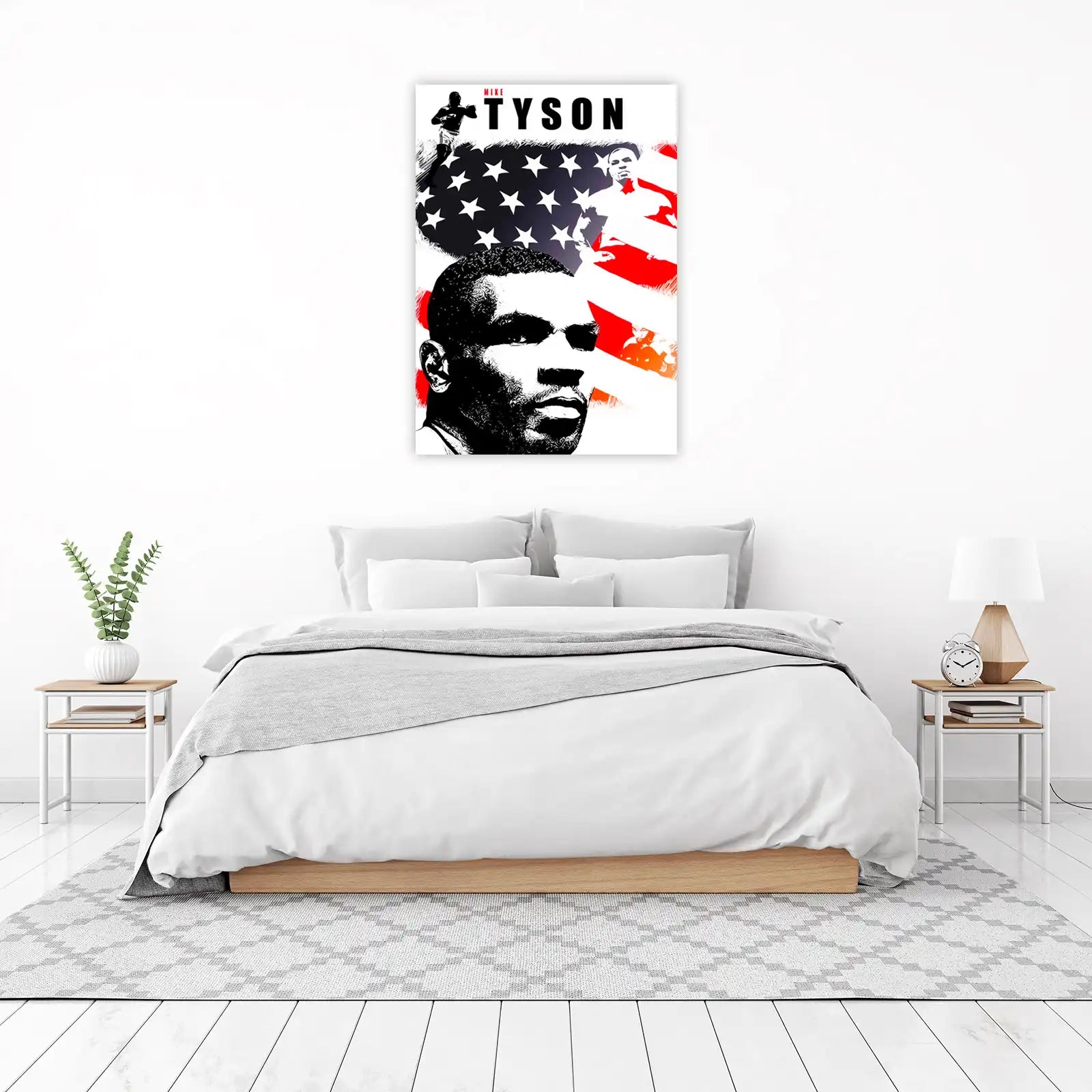 Iconic Mike Tyson Portrait Wall Art