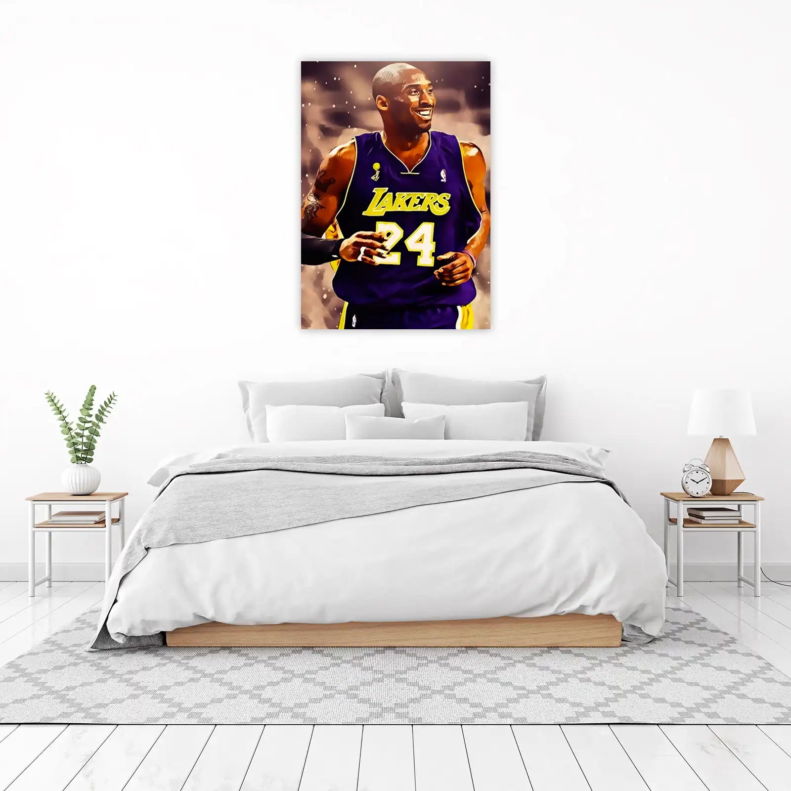 Kobe Bryant 24 Lakers Artwork Wall Art