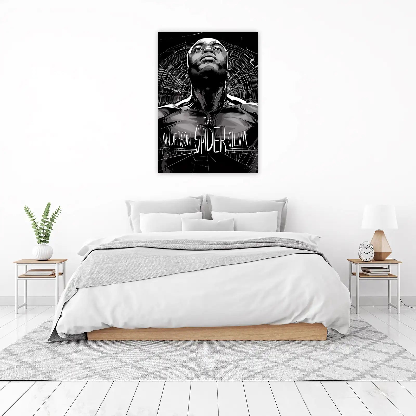 Anderson Silva "Spider" Graphic Wall Art
