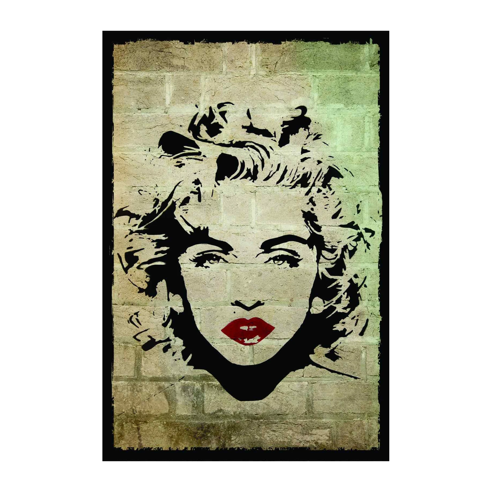 Iconic Marilyn Monroe Graffiti Wall Art Wall Art