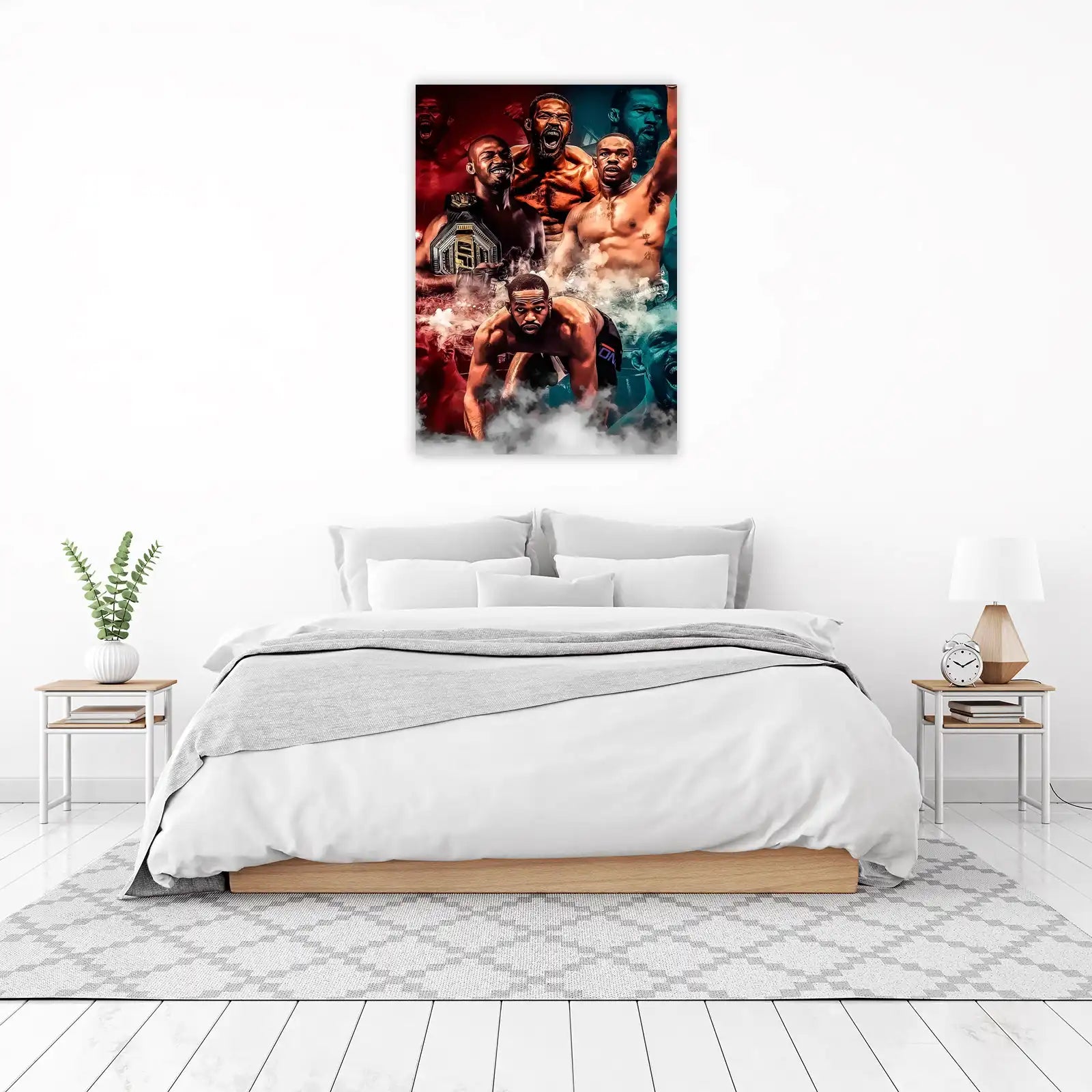 Jon Jones UFC Champion Wall Art