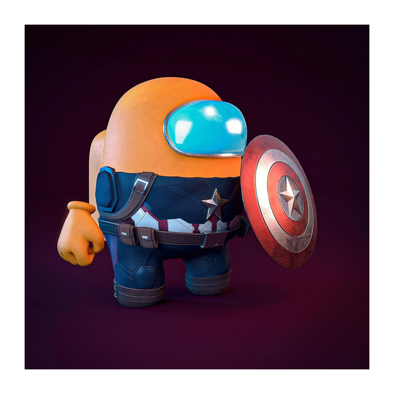 Captain America Among Us Wall Art