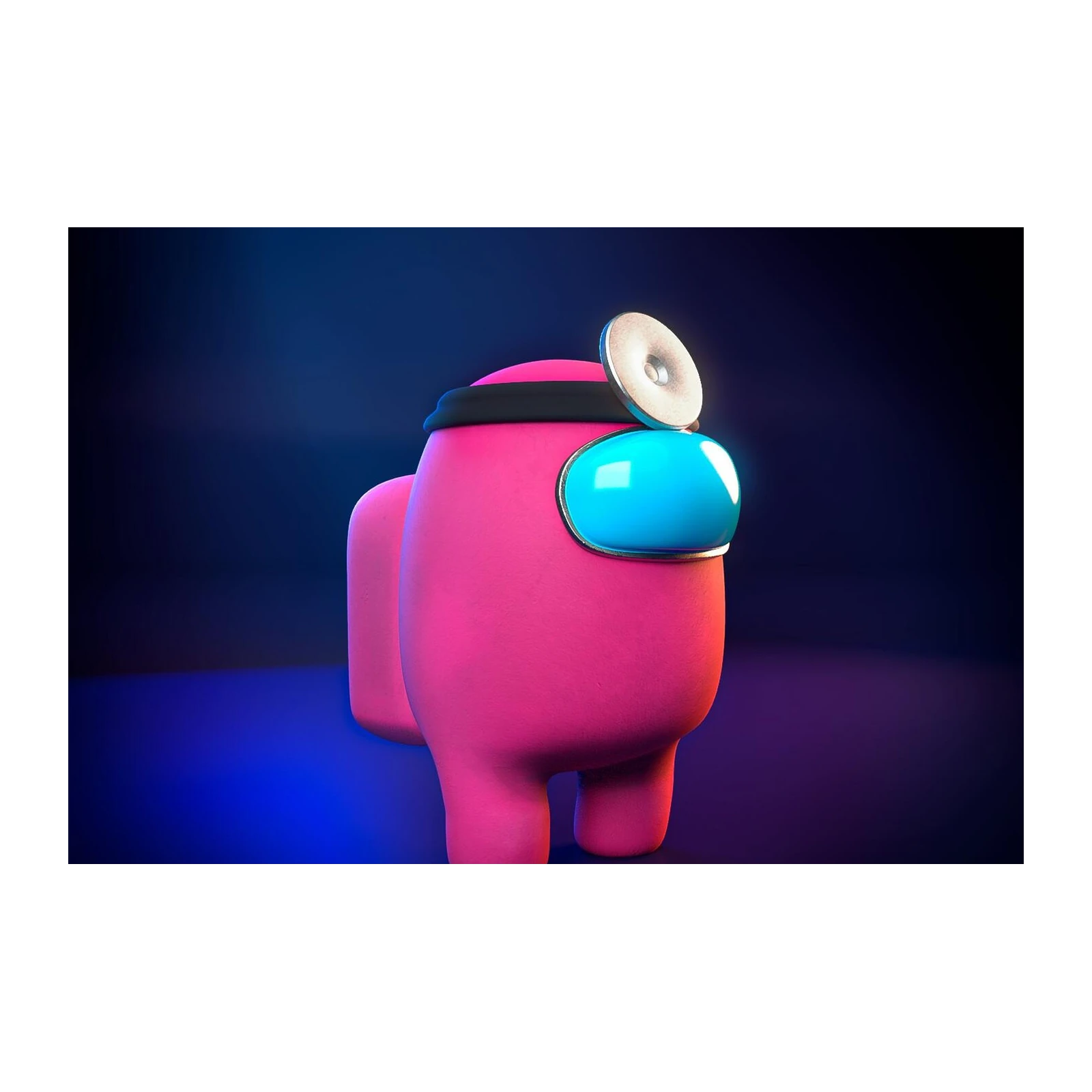 Pink Doctor Astronaut Wall Art