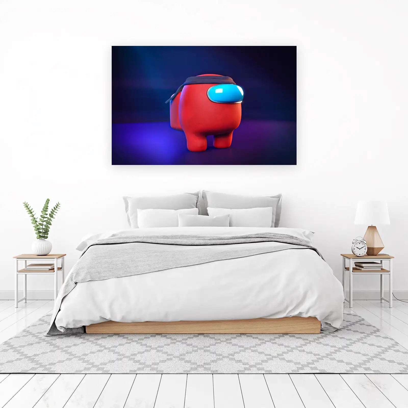 Red Impostor with Bandana Wall Art