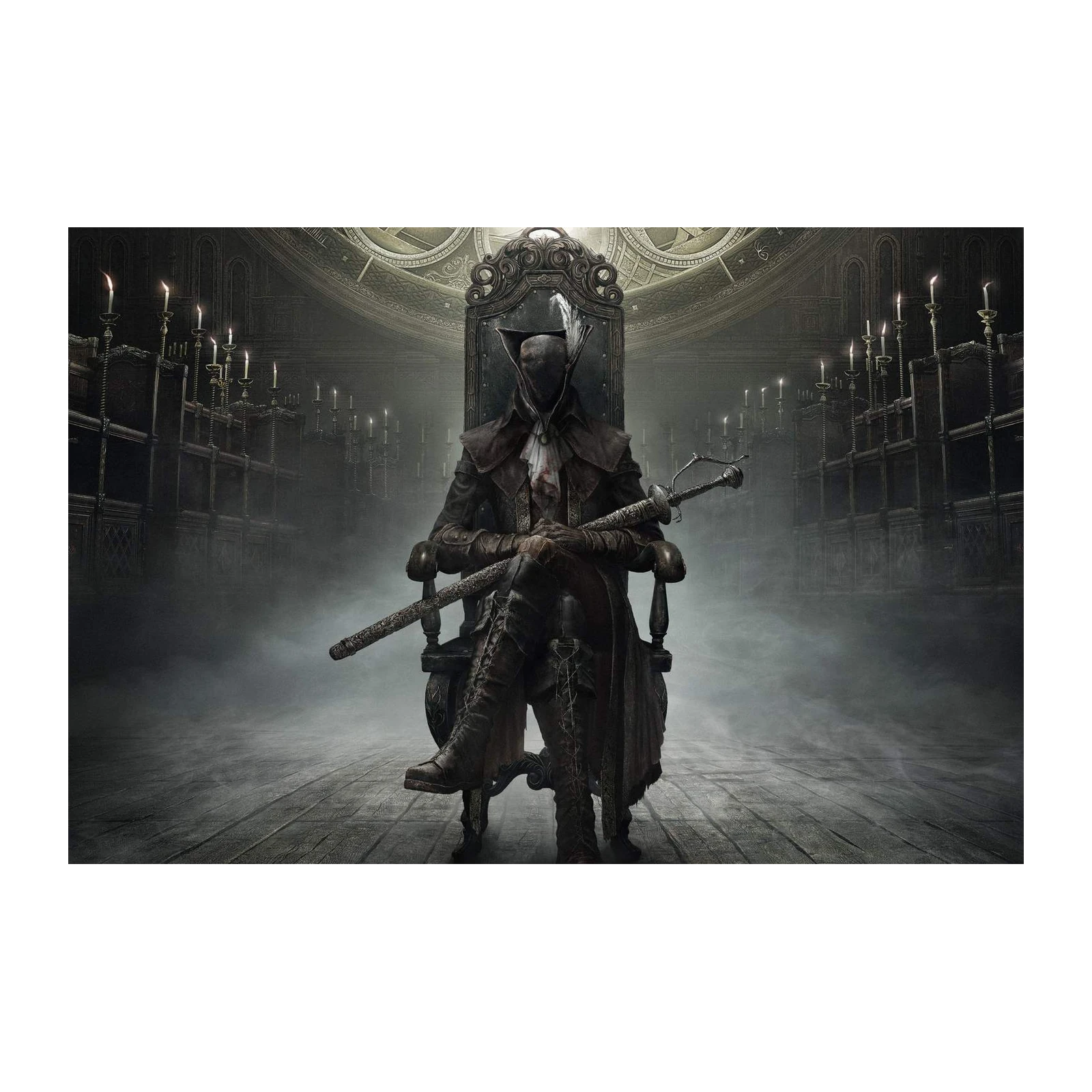 Gothic Hunter Throne Wall Art