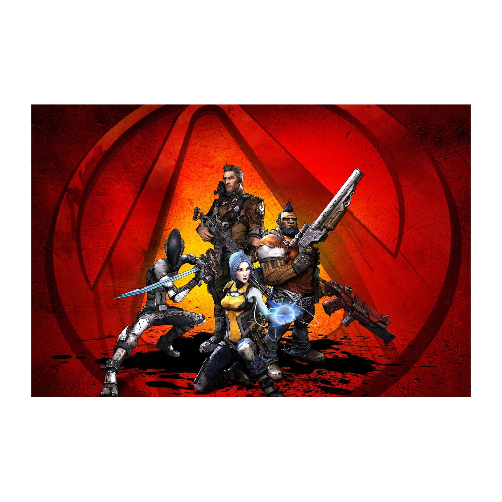 Borderlands Vault Hunters Wall Art