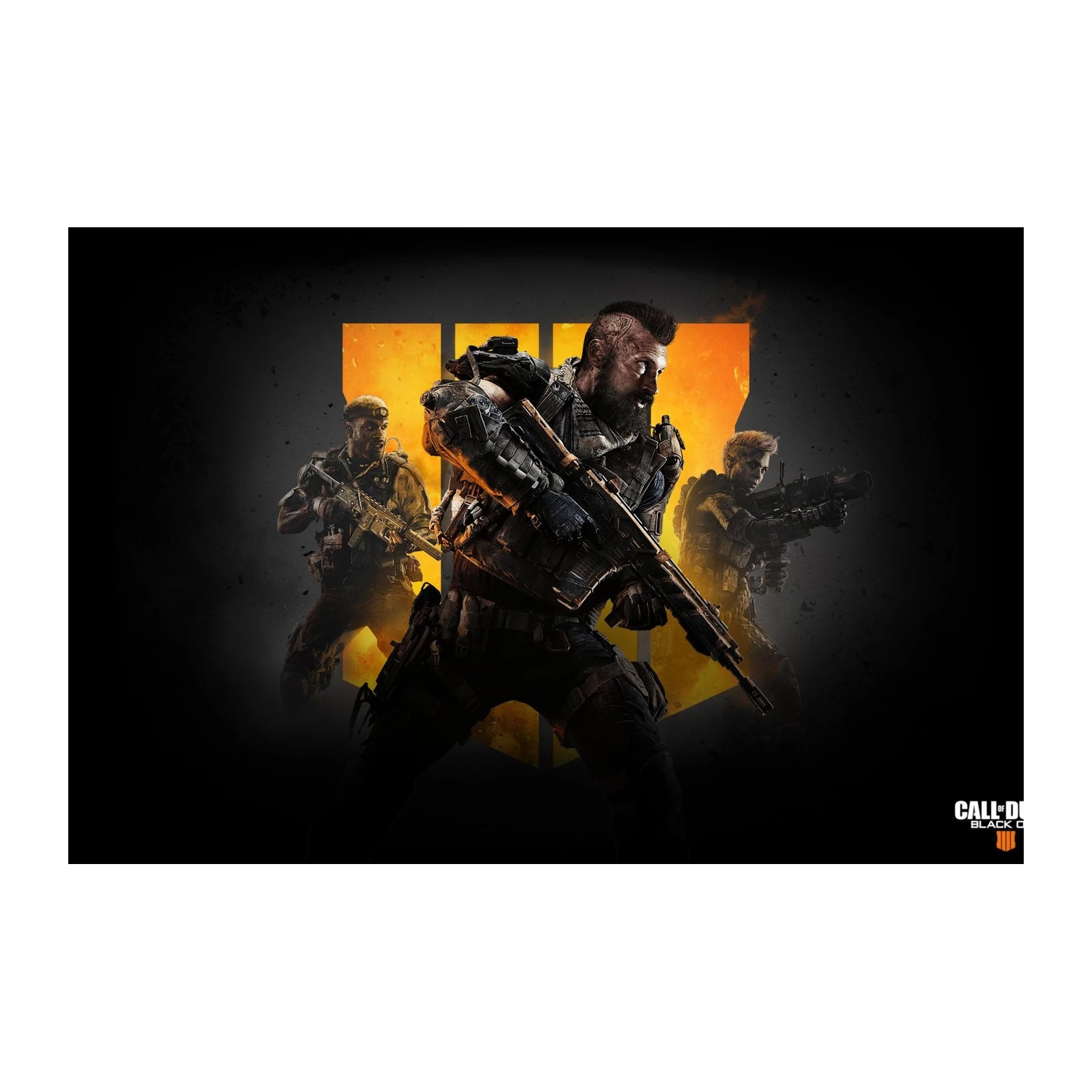 Call of Duty Black Ops 4 Soldier Wall Art