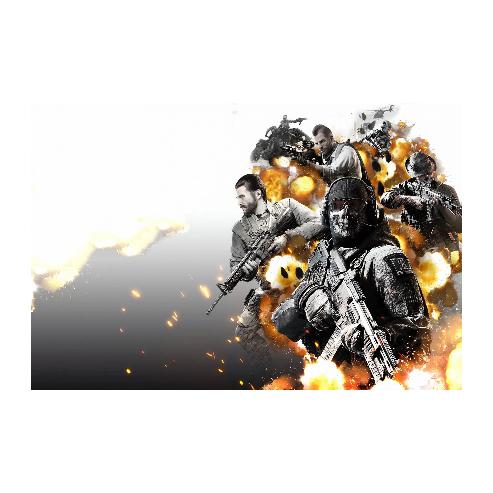 Tactical Ops Soldier Gaming Wall Art Wall Art