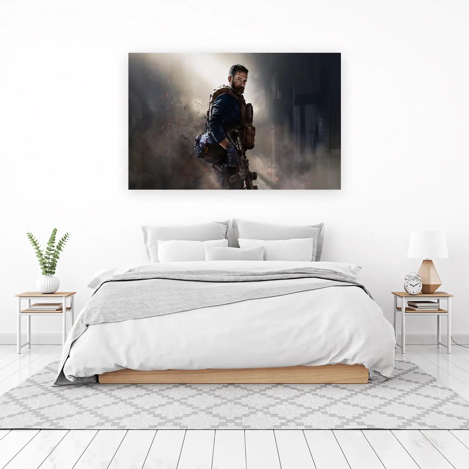 Epic Soldier Cinematic Wall Art