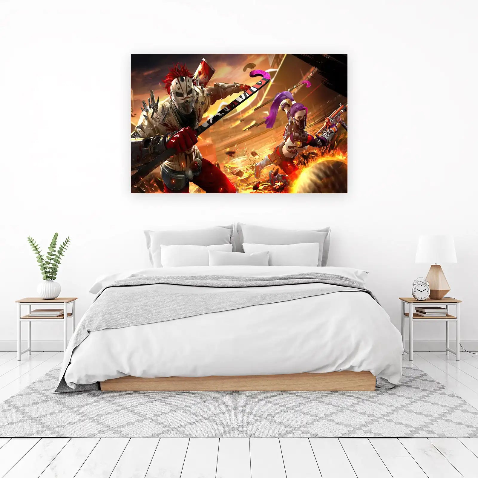 Action-Packed Gaming Duo Wall Art