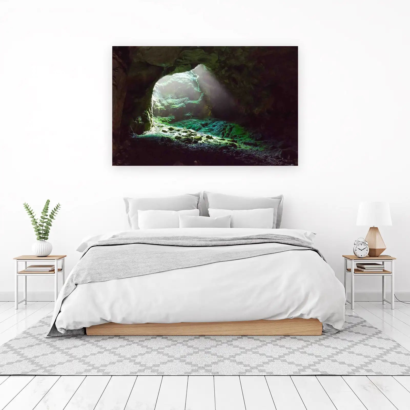 Enchanted Cave Nature Scene Wall Art
