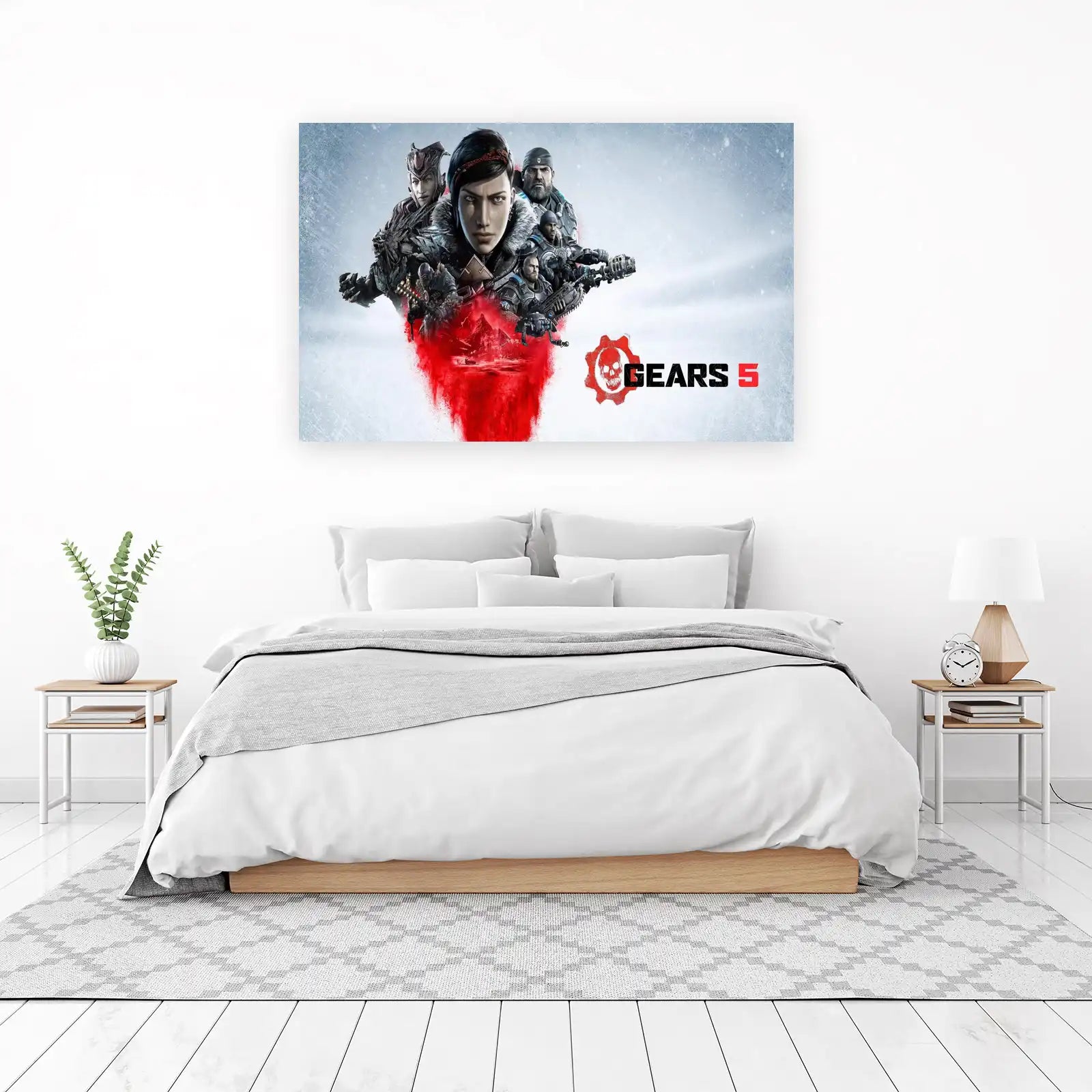Gears 5 Epic Battle Scene Wall Art