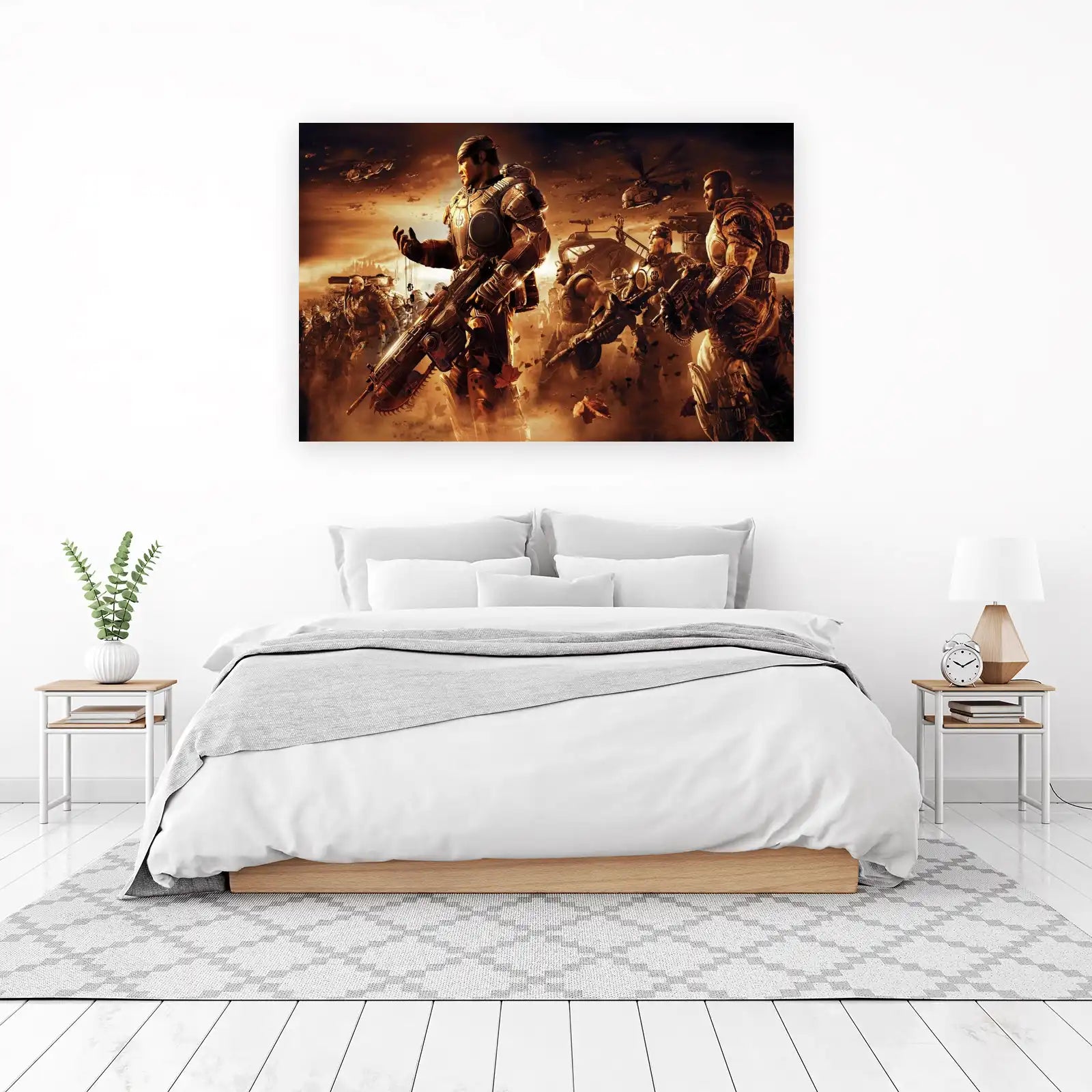 Epic Gears of War Soldiers Wall Art
