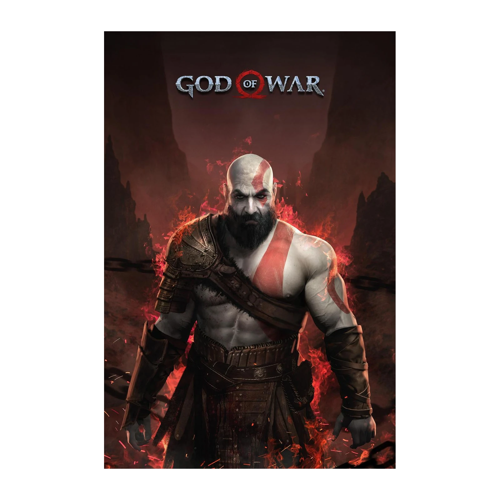 Kratos God of War Epic Wall Art