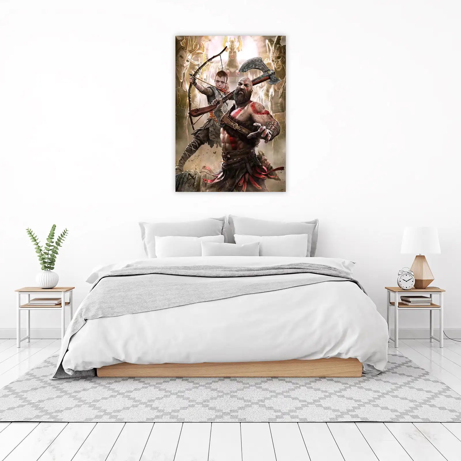 God of War Kratos & Atreus Wall Art