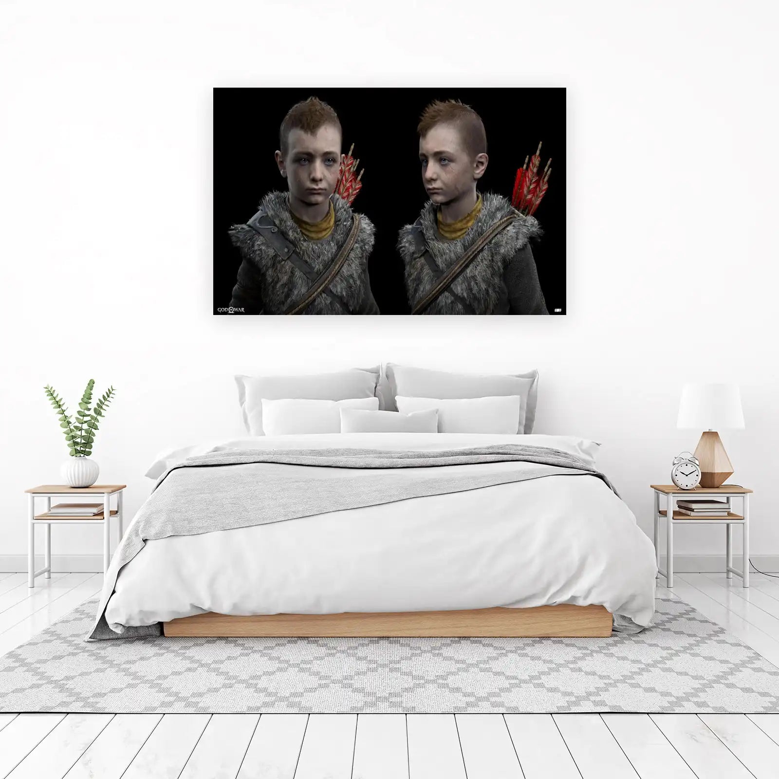 Atreus 'Boy' God of War Wall Art