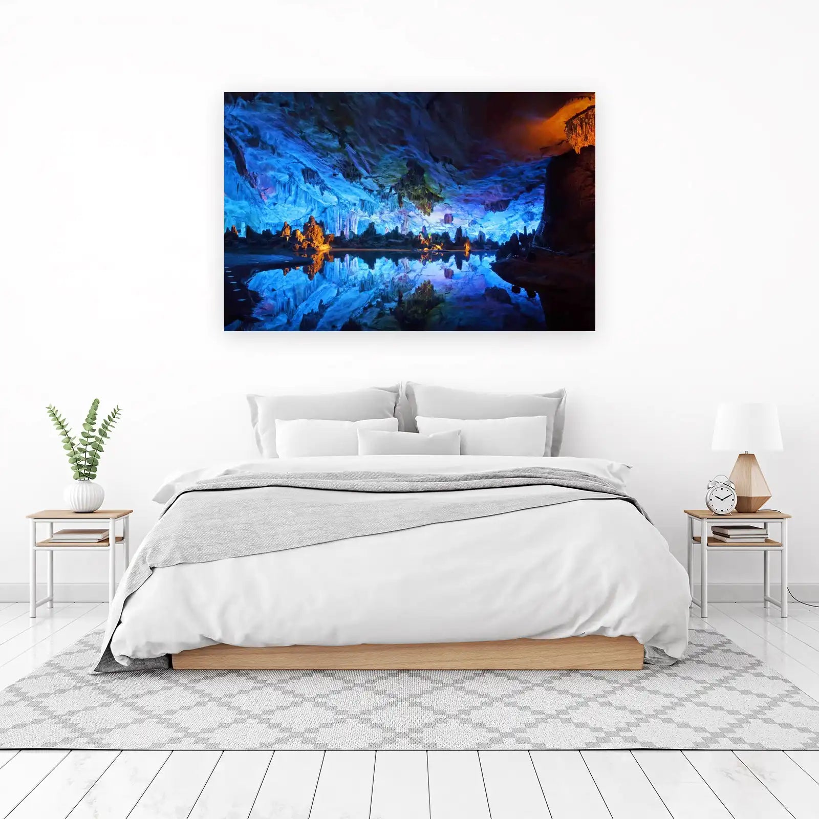Mystical Cave Reflections Wall Art
