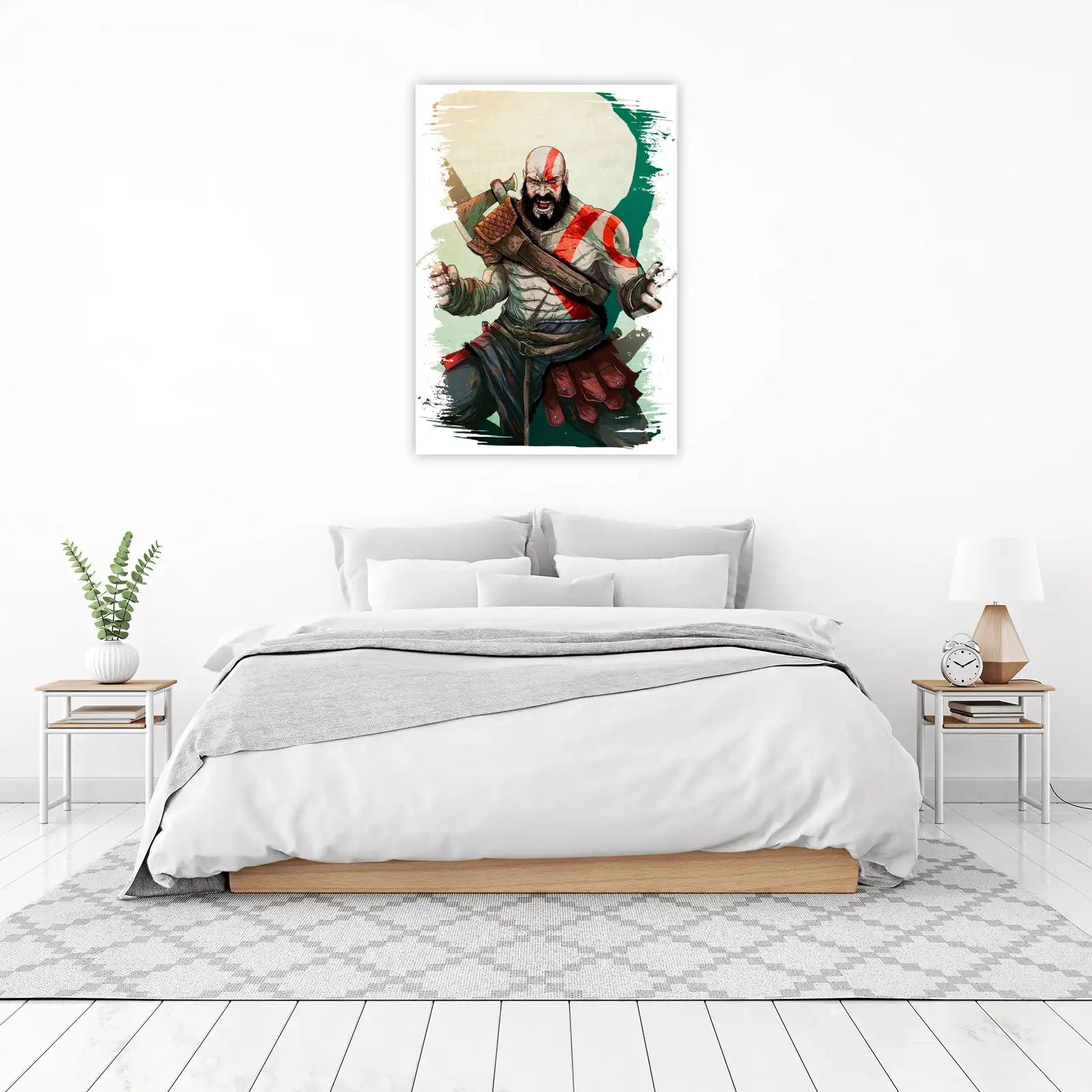 Kratos "God of War" Wall Art