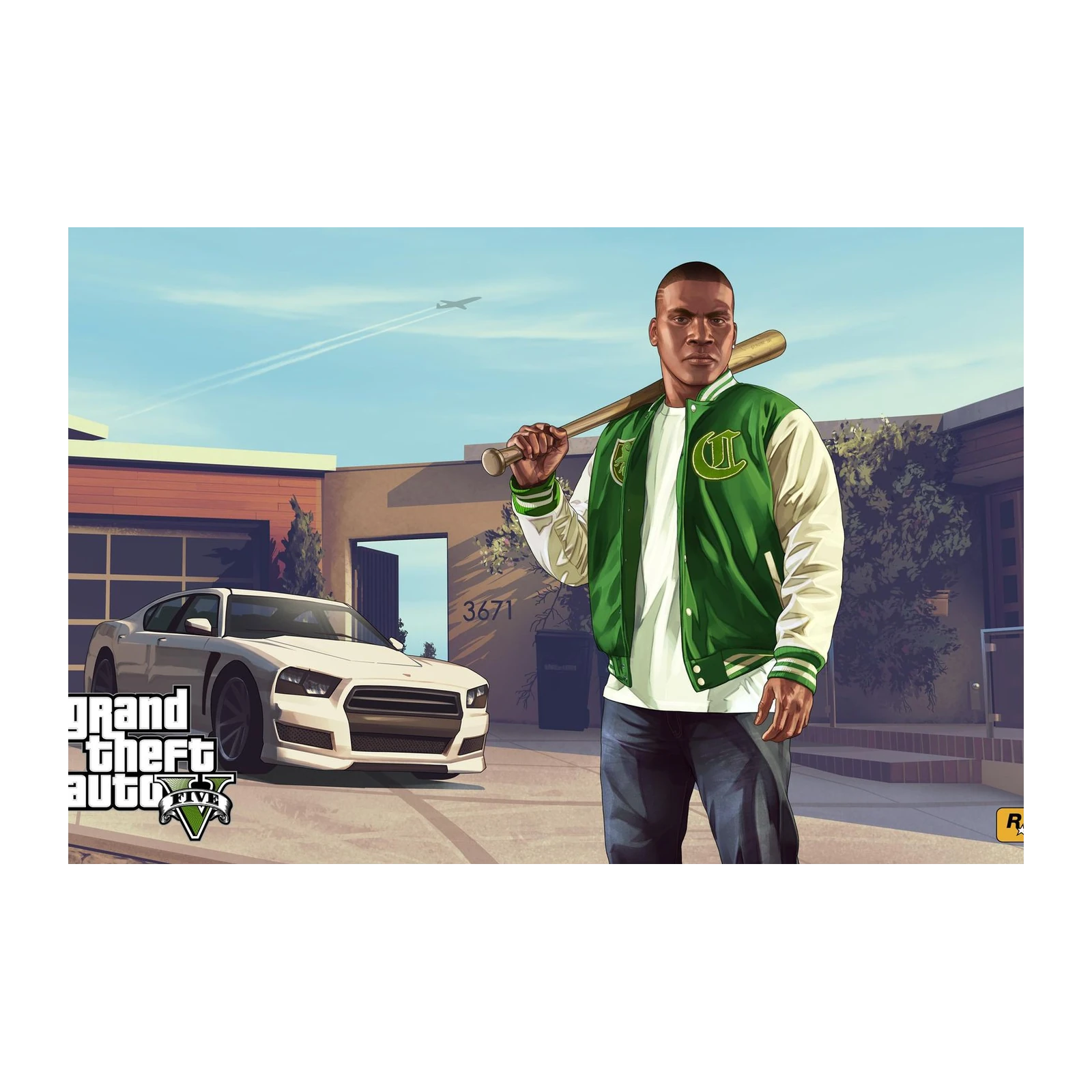 Grand Theft Auto V Franklin Wall Art