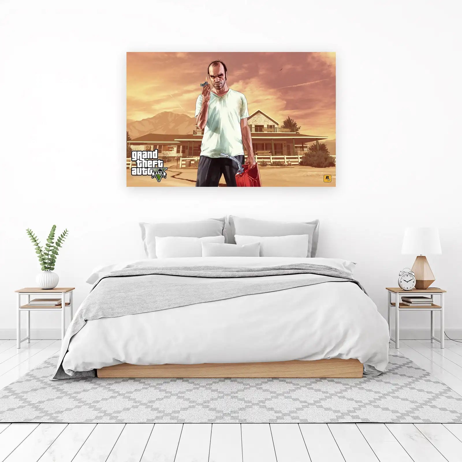 Trevor Philips GTA V Poster Wall Art