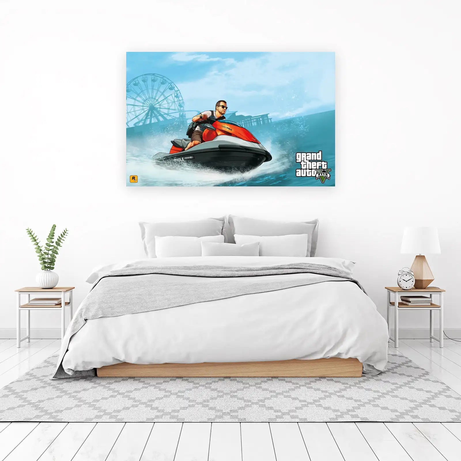 Jet Ski Adventure Grand Theft Auto V Wall Art