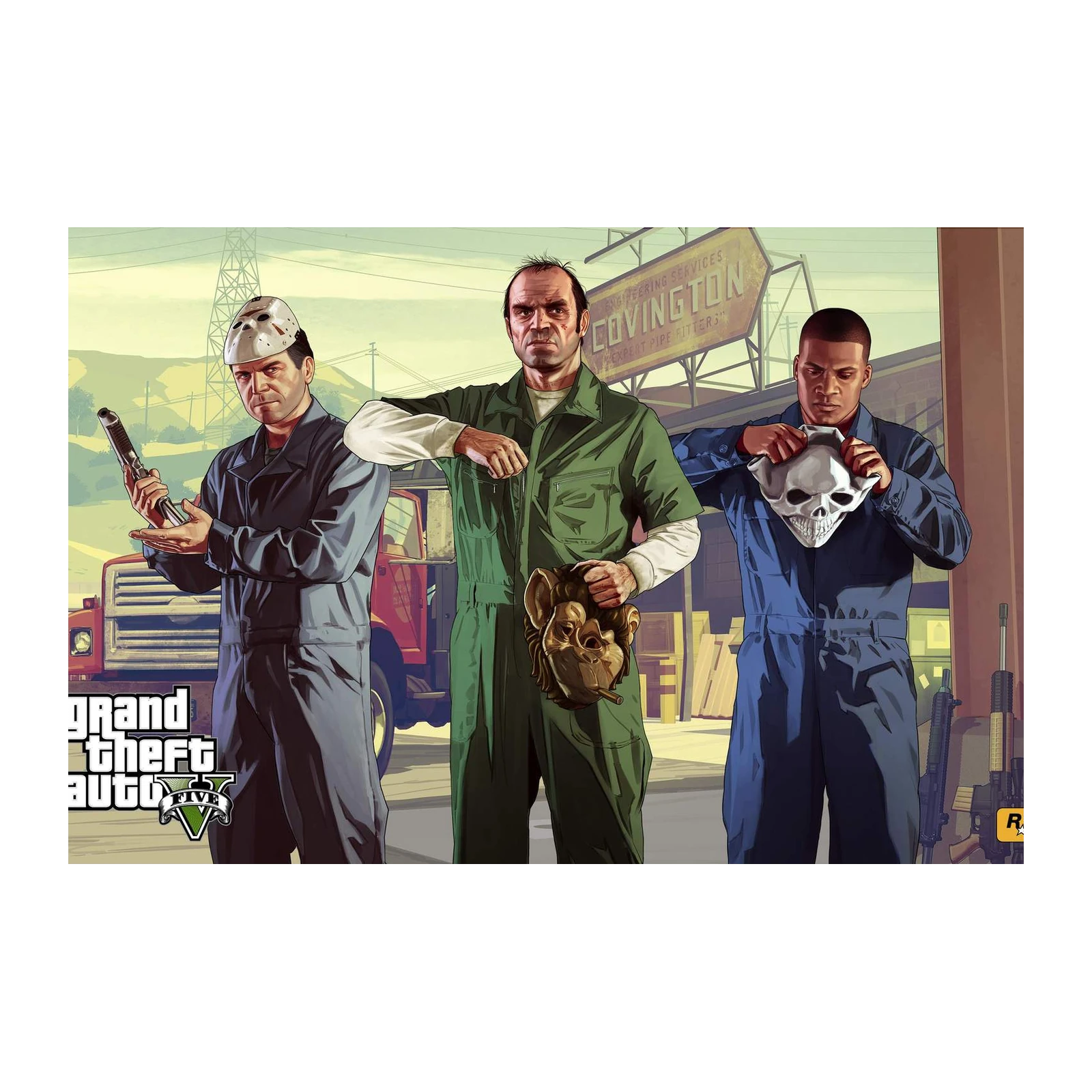 Grand Theft Auto V Trio Wall Art
