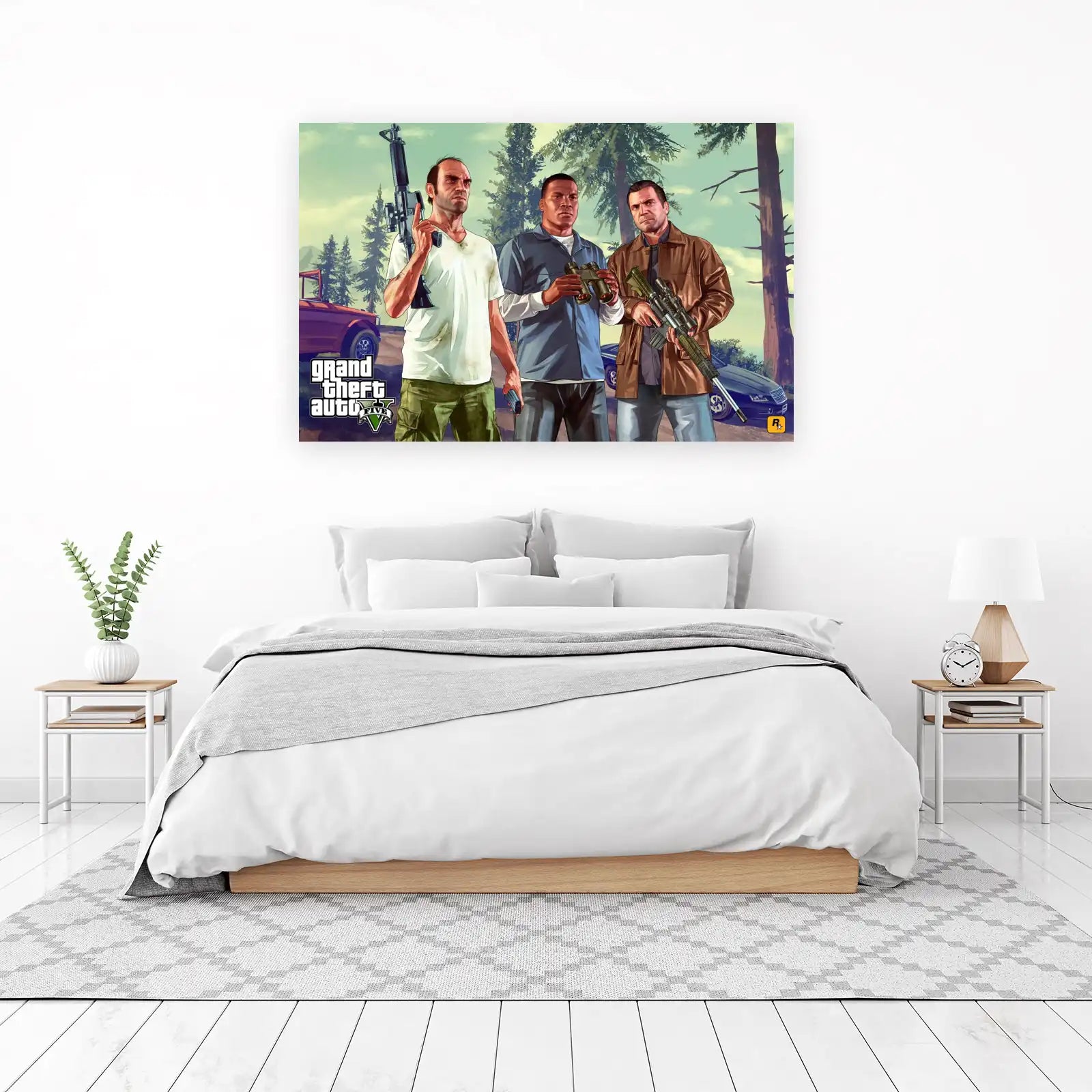 Grand Theft Auto V Trio Wall Art