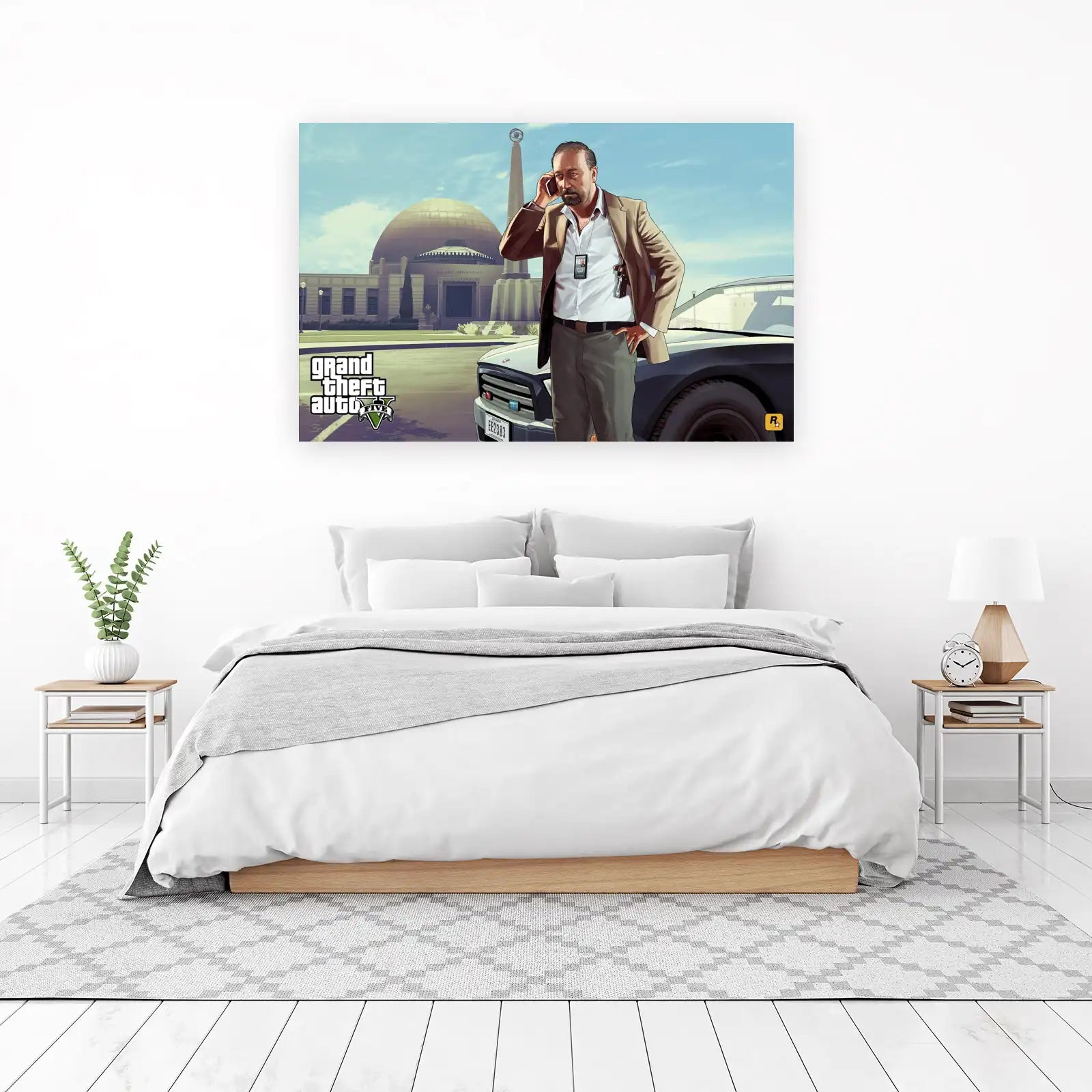 GTA V FIB Agent Wall Art