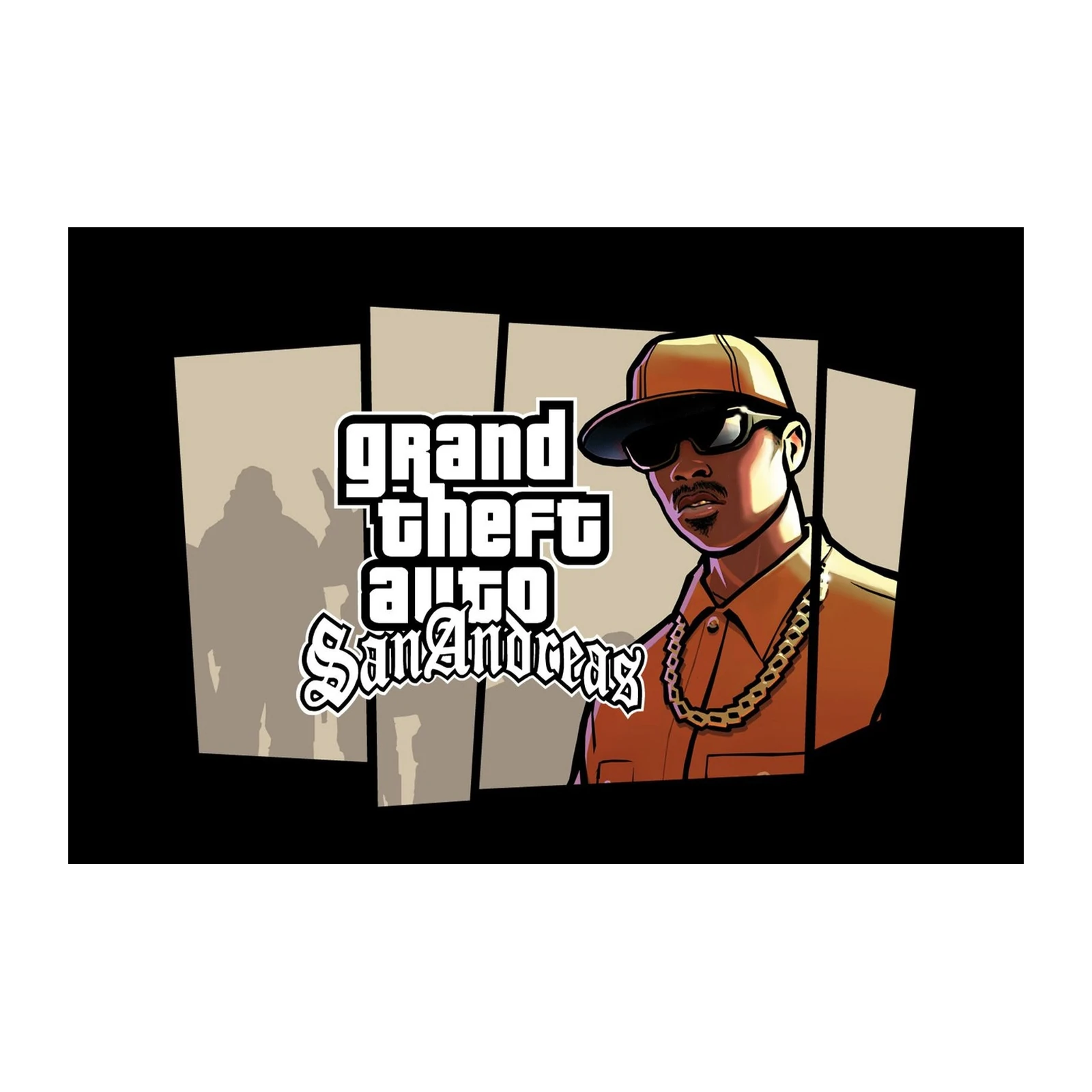 GTA San Andreas Character Wall Art