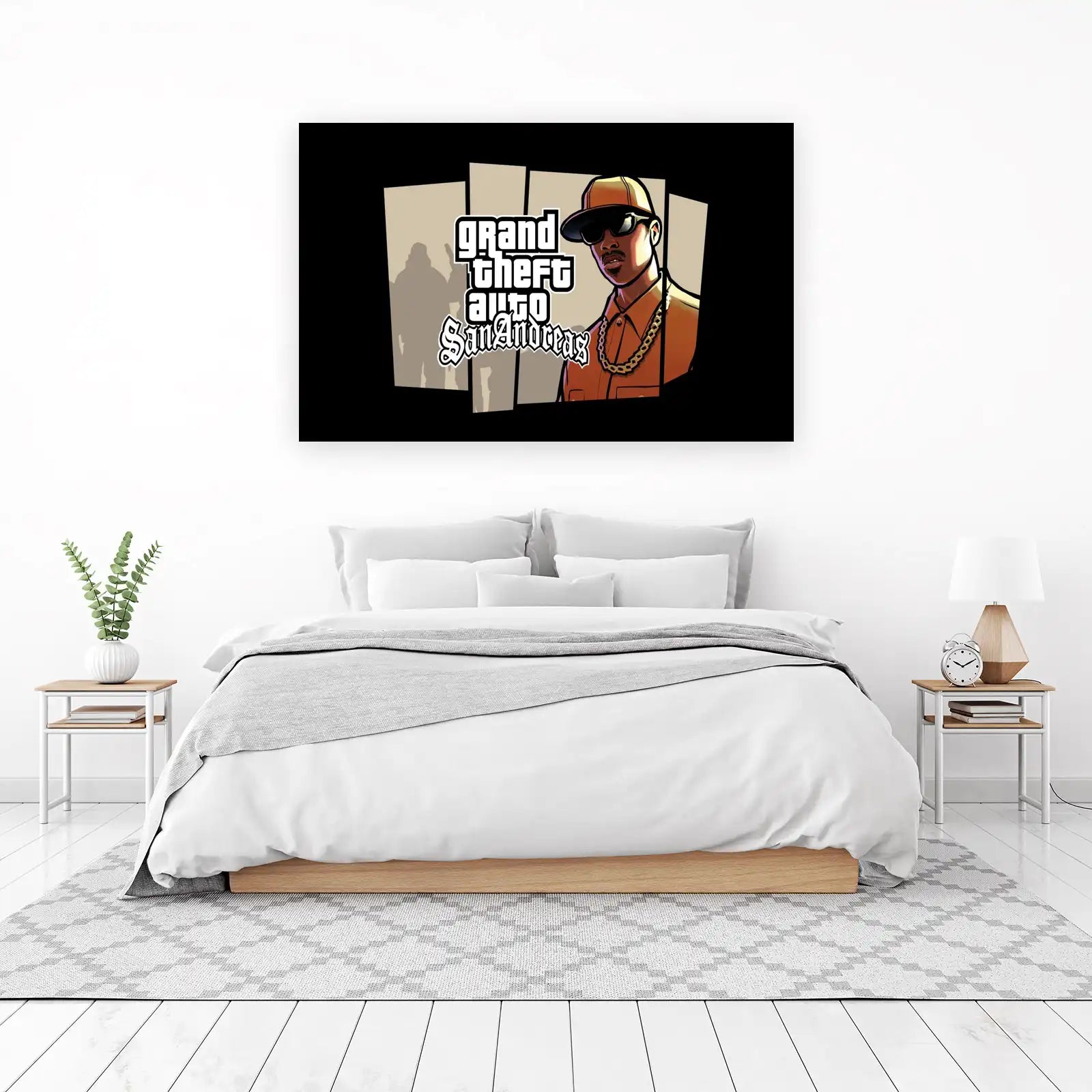 GTA San Andreas Character Wall Art
