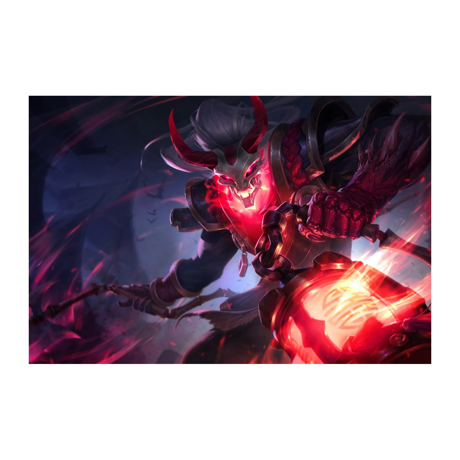 Mythic Fiend Demon Art Wall Art