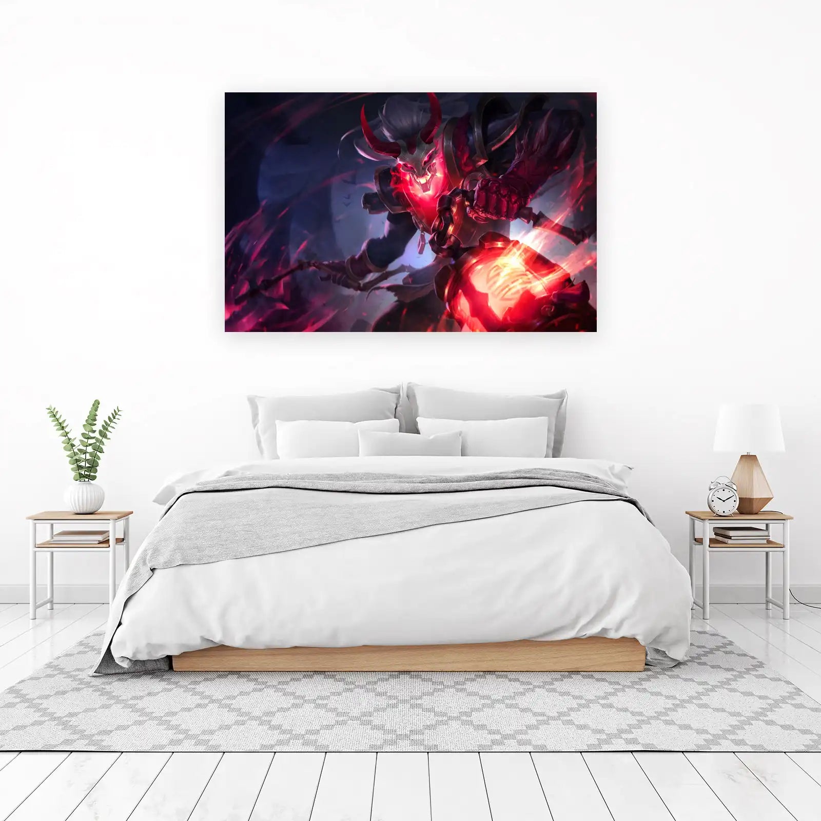 Mythic Fiend Demon Art Wall Art