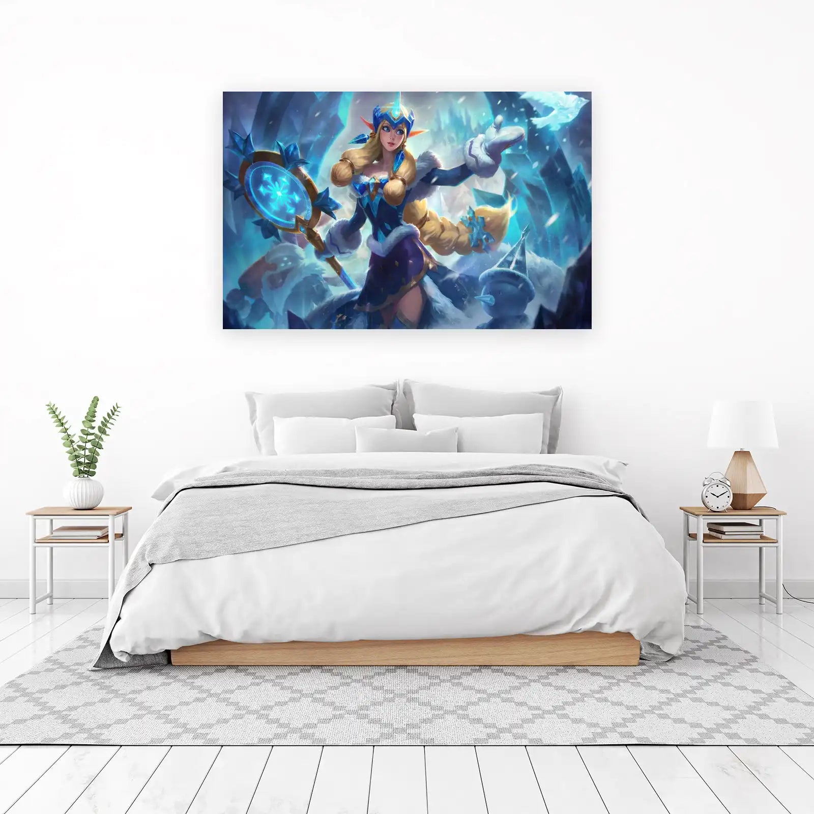 Winter Enchantress League Wall Art
