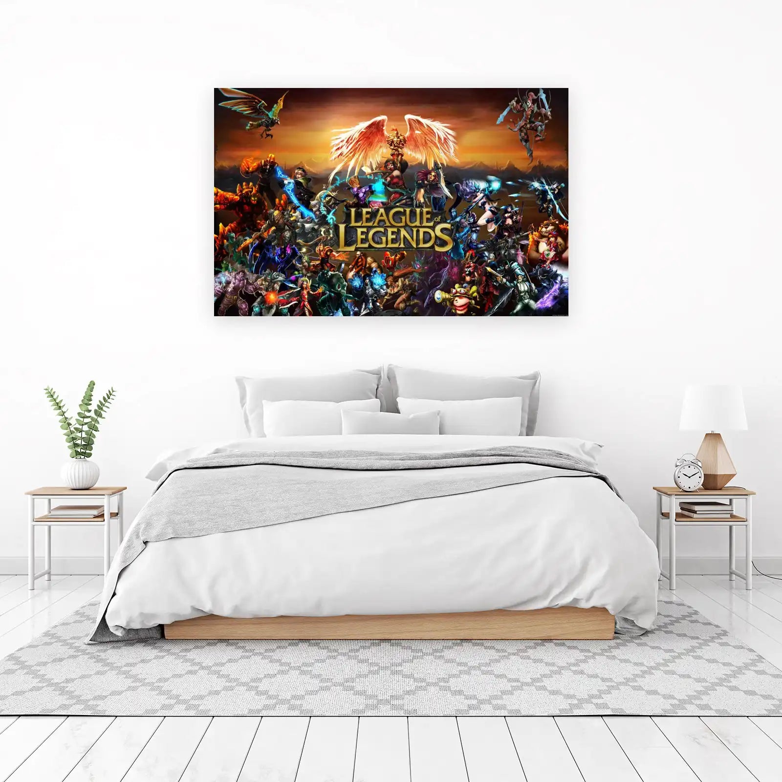Epic League of Legends Heroes Wall Art
