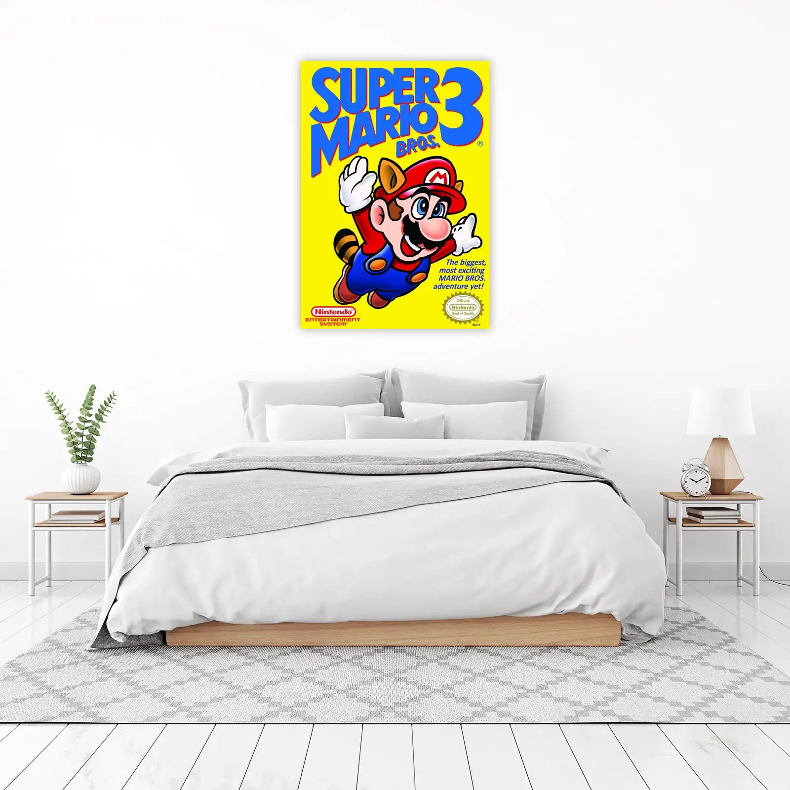 Super Mario Bros. 3 Raccoon Mario Wall Art