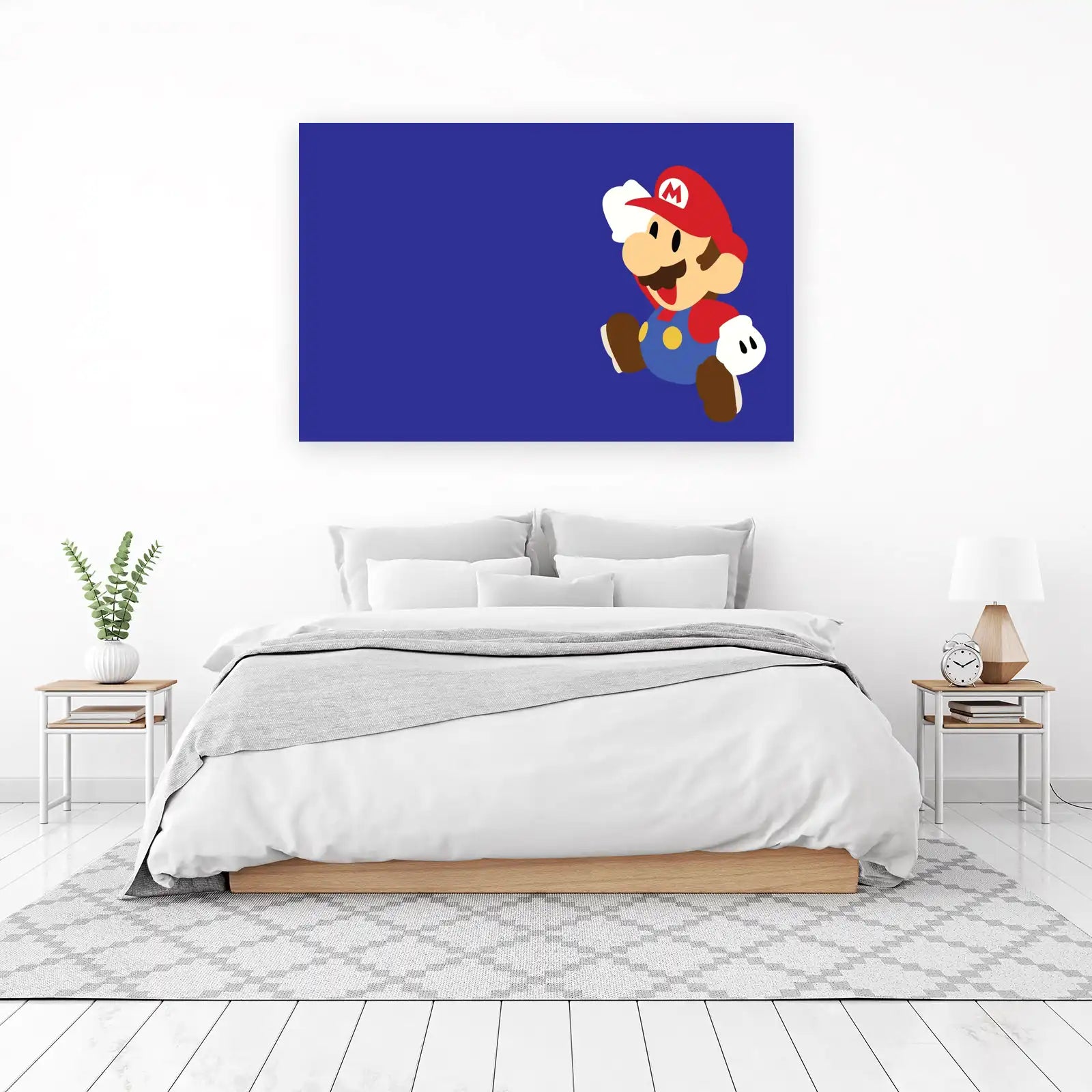 Super Mario Retro Game Jump Wall Art