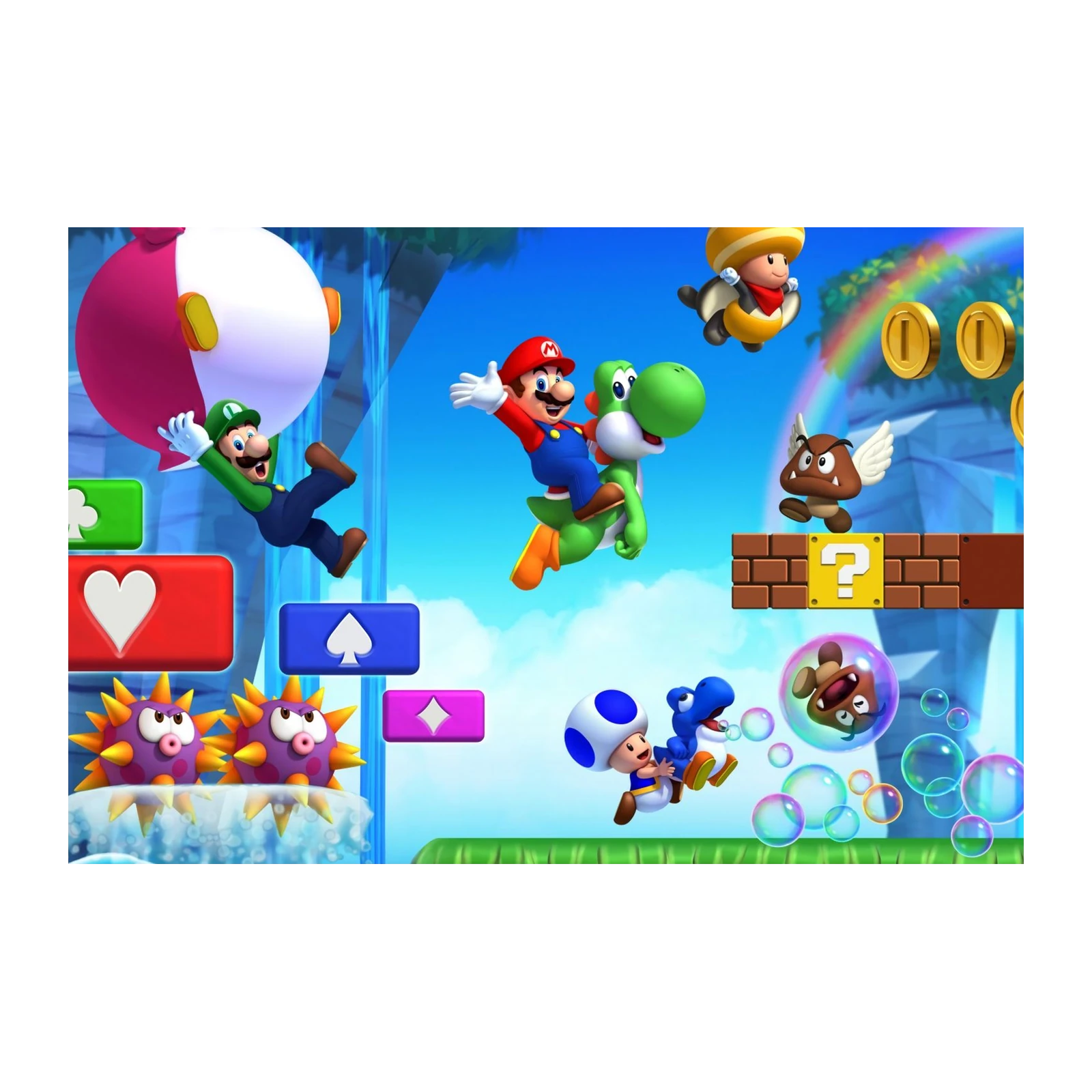 Mario & Yoshi Adventure Wall Art