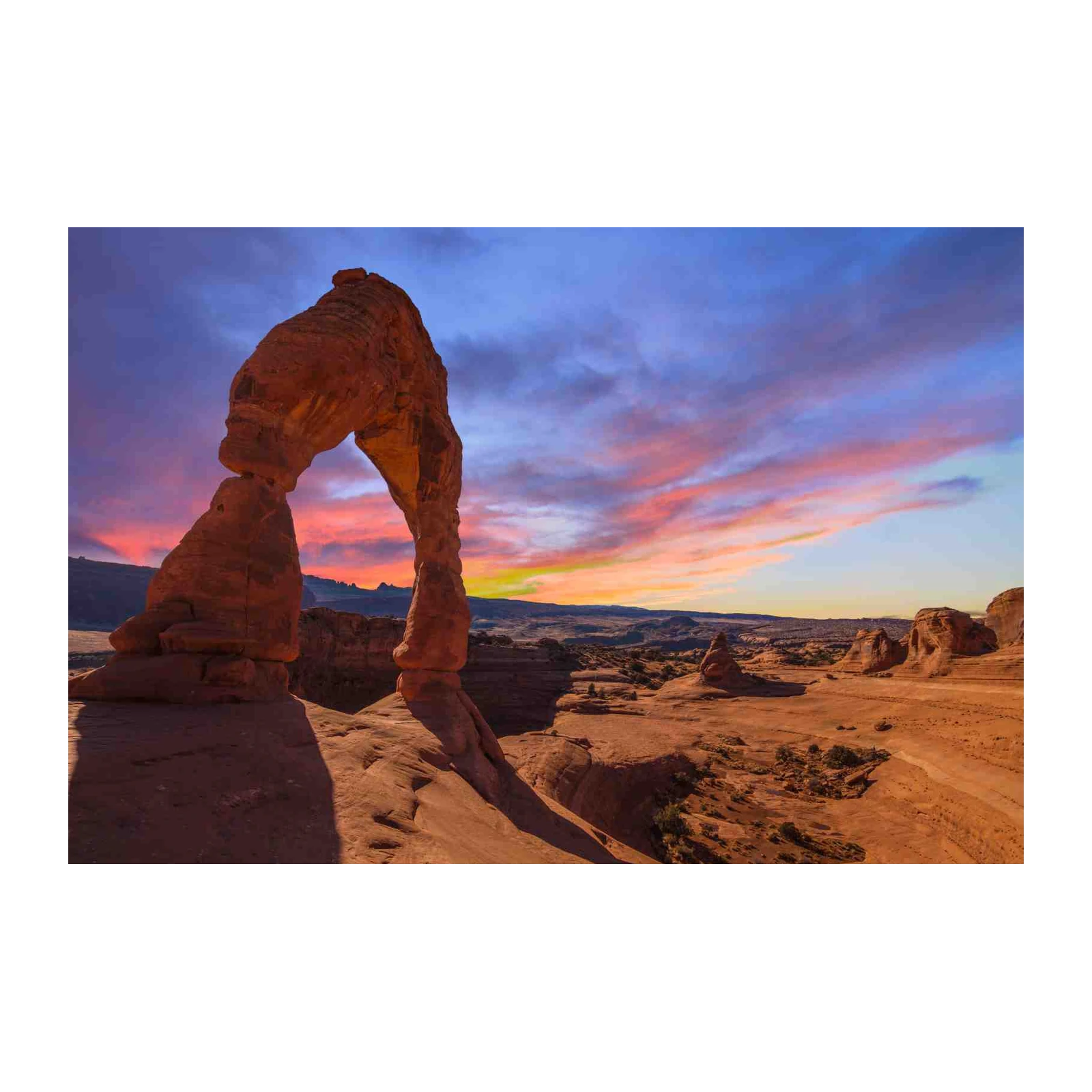 Arches National Park Sunset Wall Art