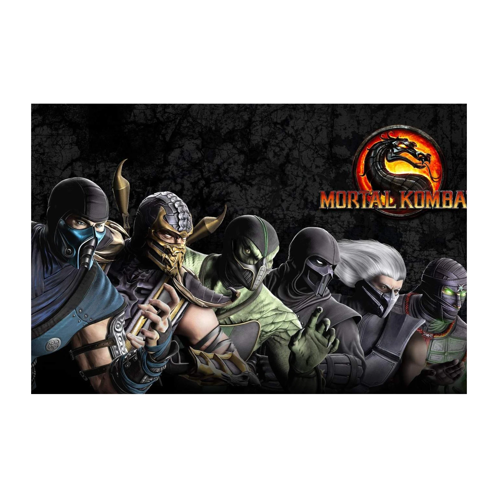 Mortal Kombat Iconic Fighters Wall Art