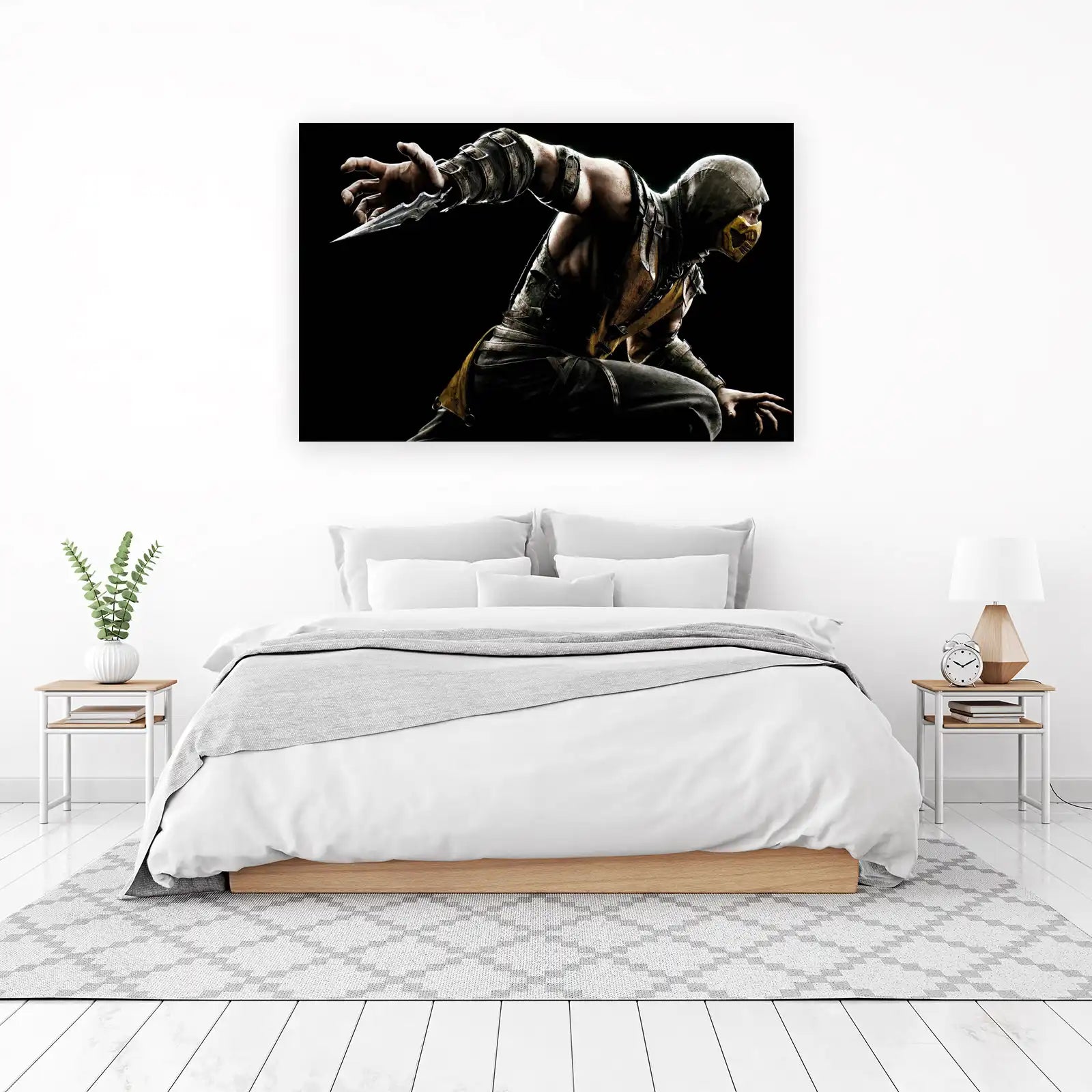 Scorpion's Fury Mortal Kombat Wall Art