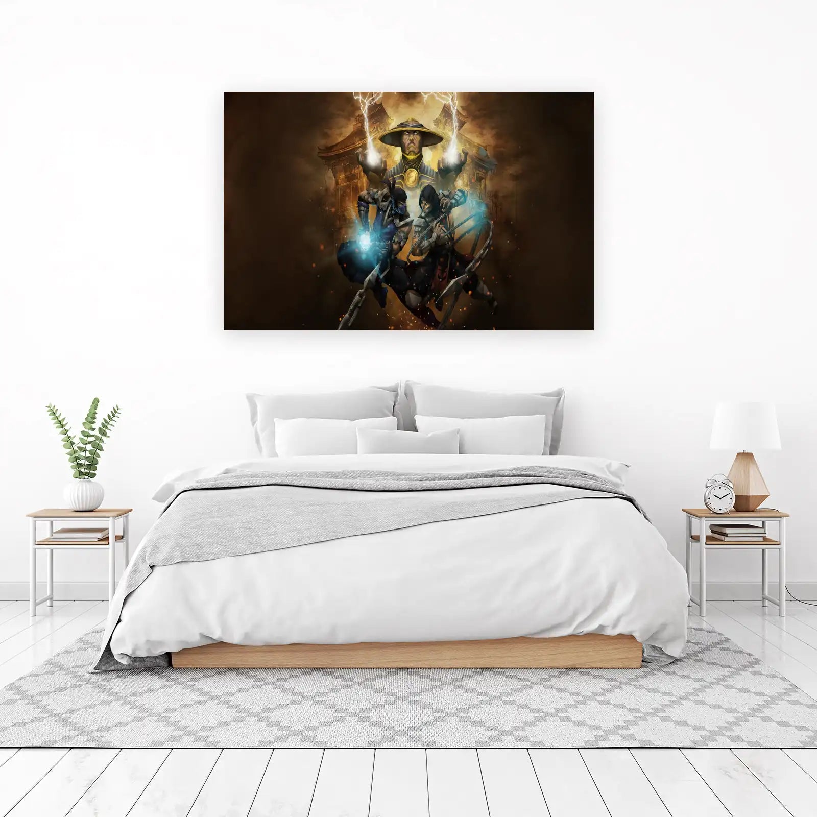 Mortal Kombat Warriors Epic Battle Wall Art