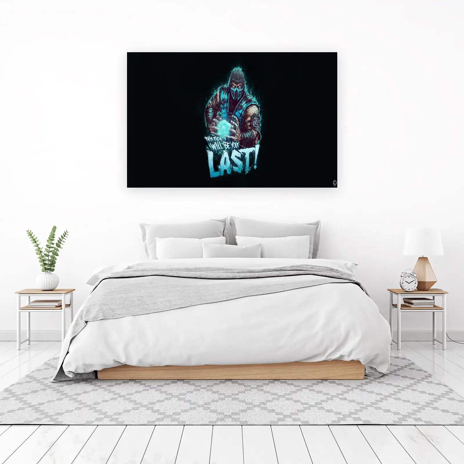 Sub-Zero "Your Last" Mortal Kombat Wall Art