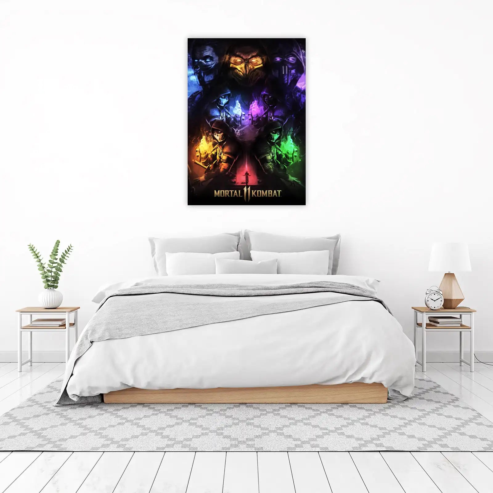 Mortal Kombat 11 Warrior Collage Wall Art