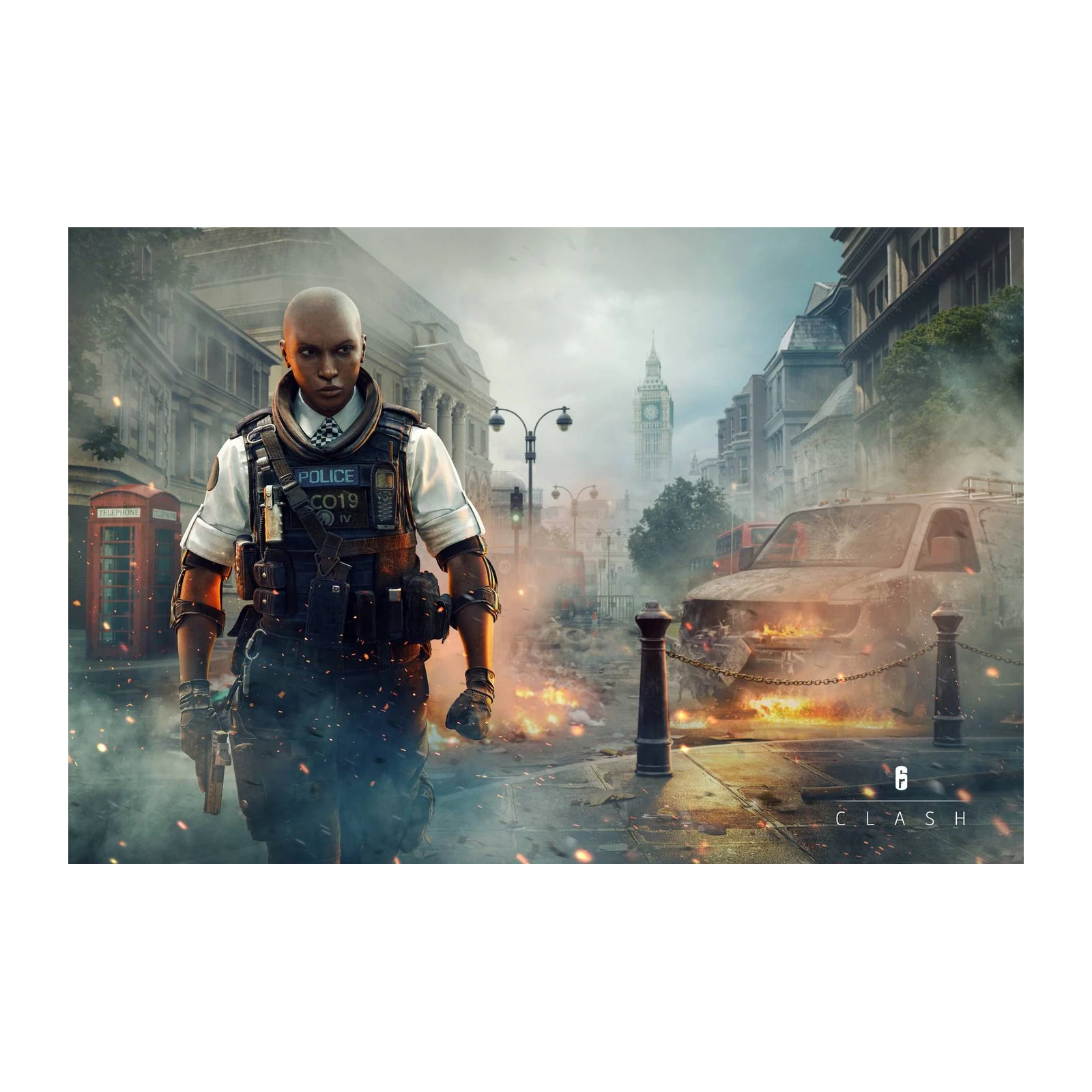 Elite Operator Clash London Streets Wall Art