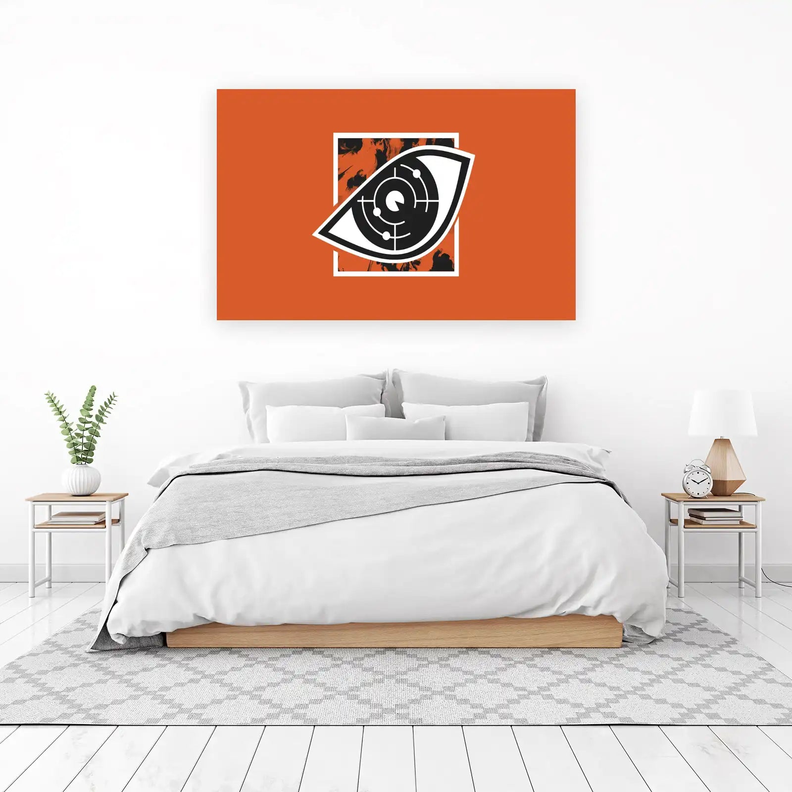 Abstract Eye Target Wall Art